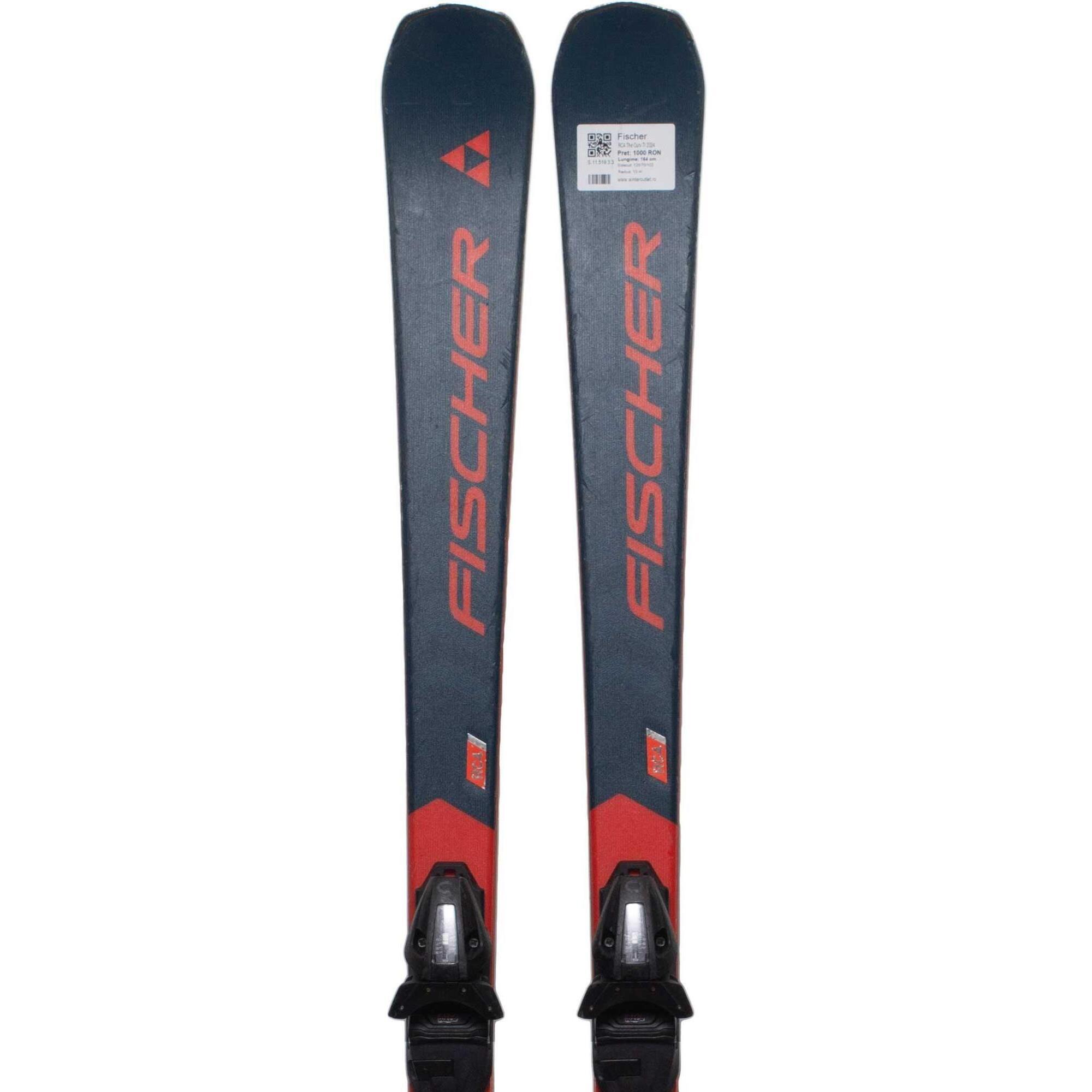 Second Life- Narty FISCHER RC4 The Curv TI 2024, 150 cm- Stan bardzo dobry