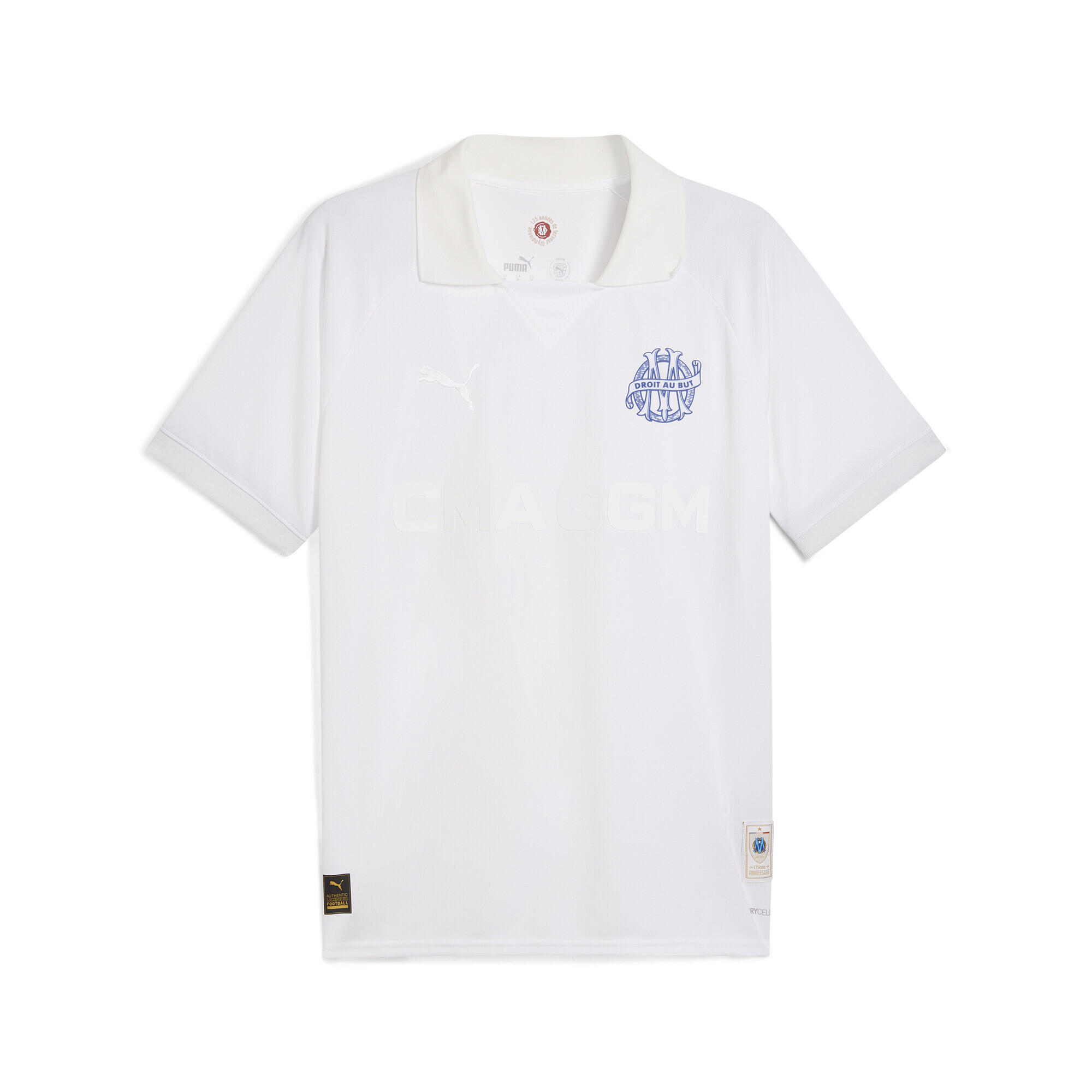 Męska koszulka Olympique Marsylia 125th Anniversary PUMA White