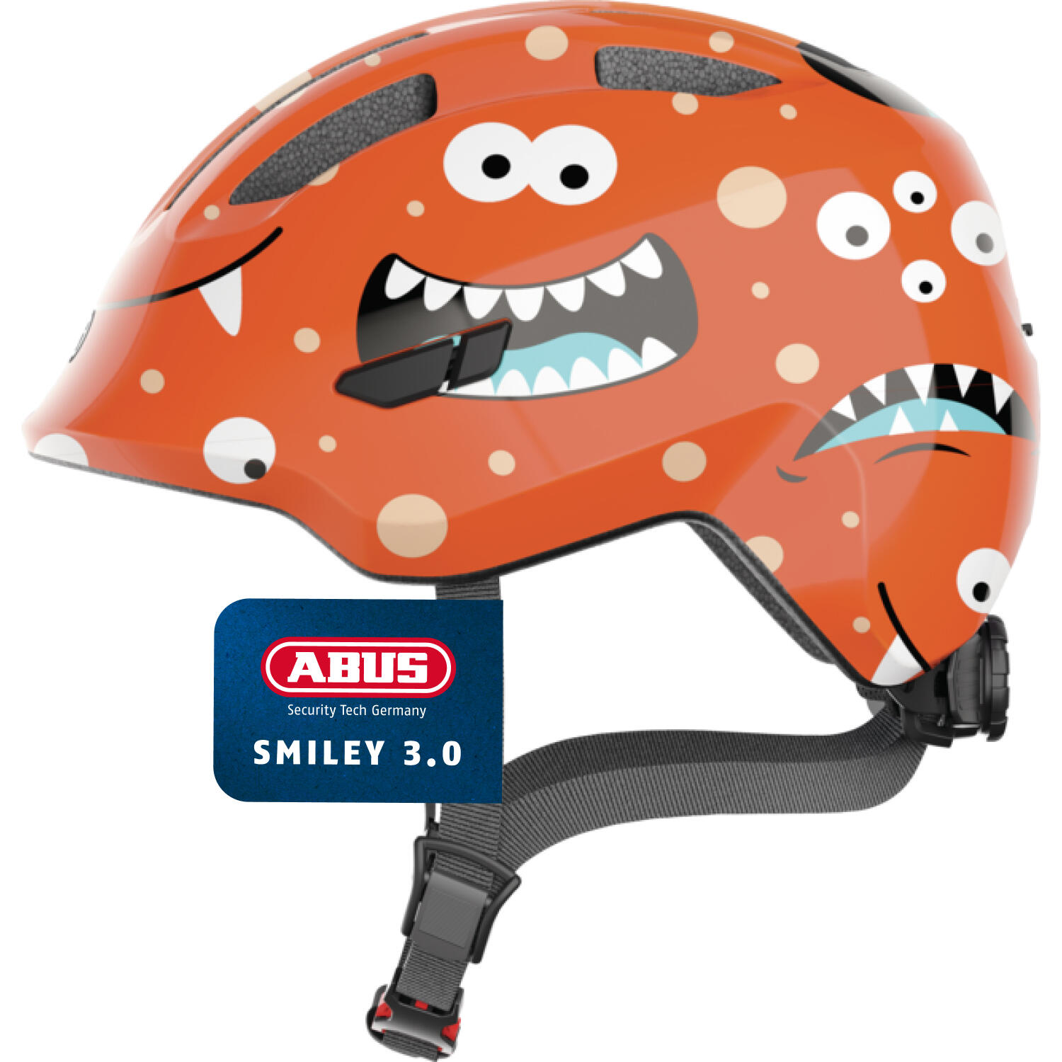 Dziecięcy kask rekreacyjny „Smiley 3.0” Monster shiny