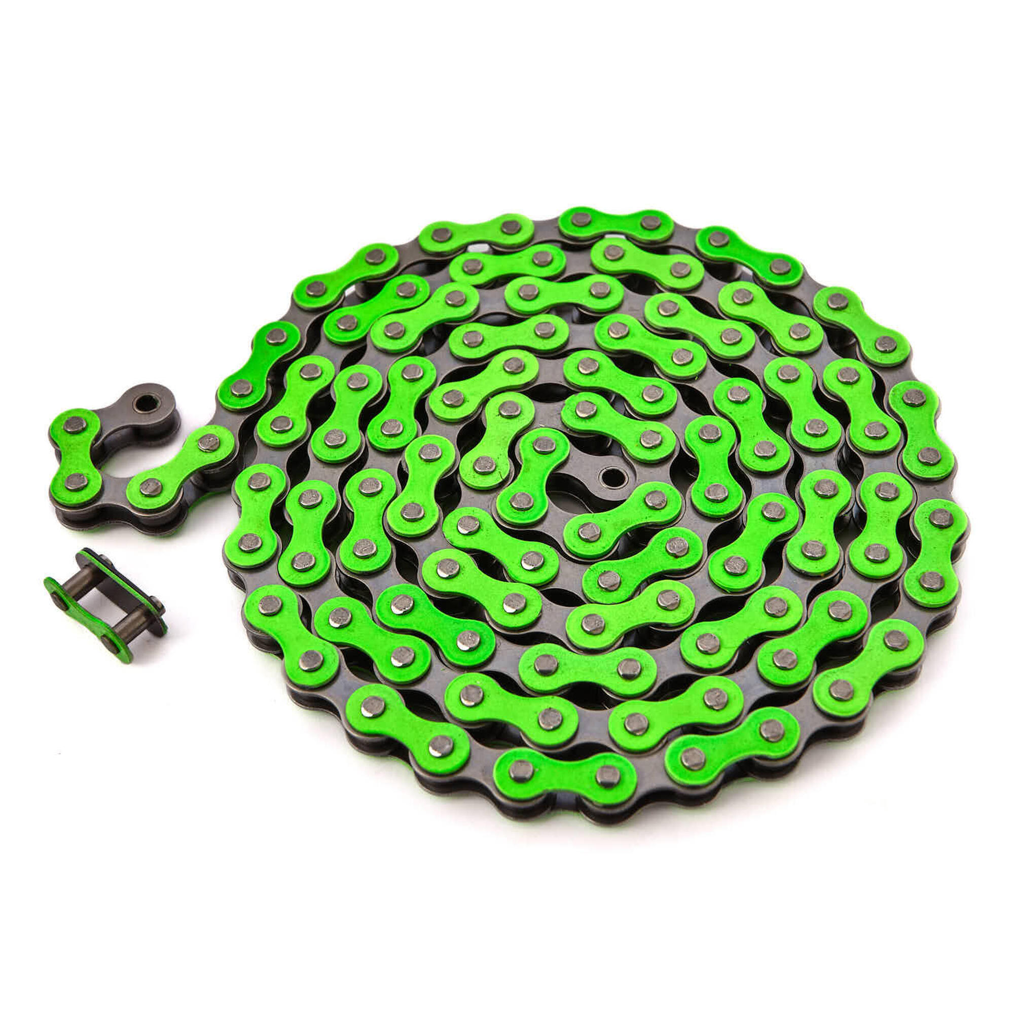 BMX CHAINE VERT 1/2 "x1/8" ACIER KHEBIKES