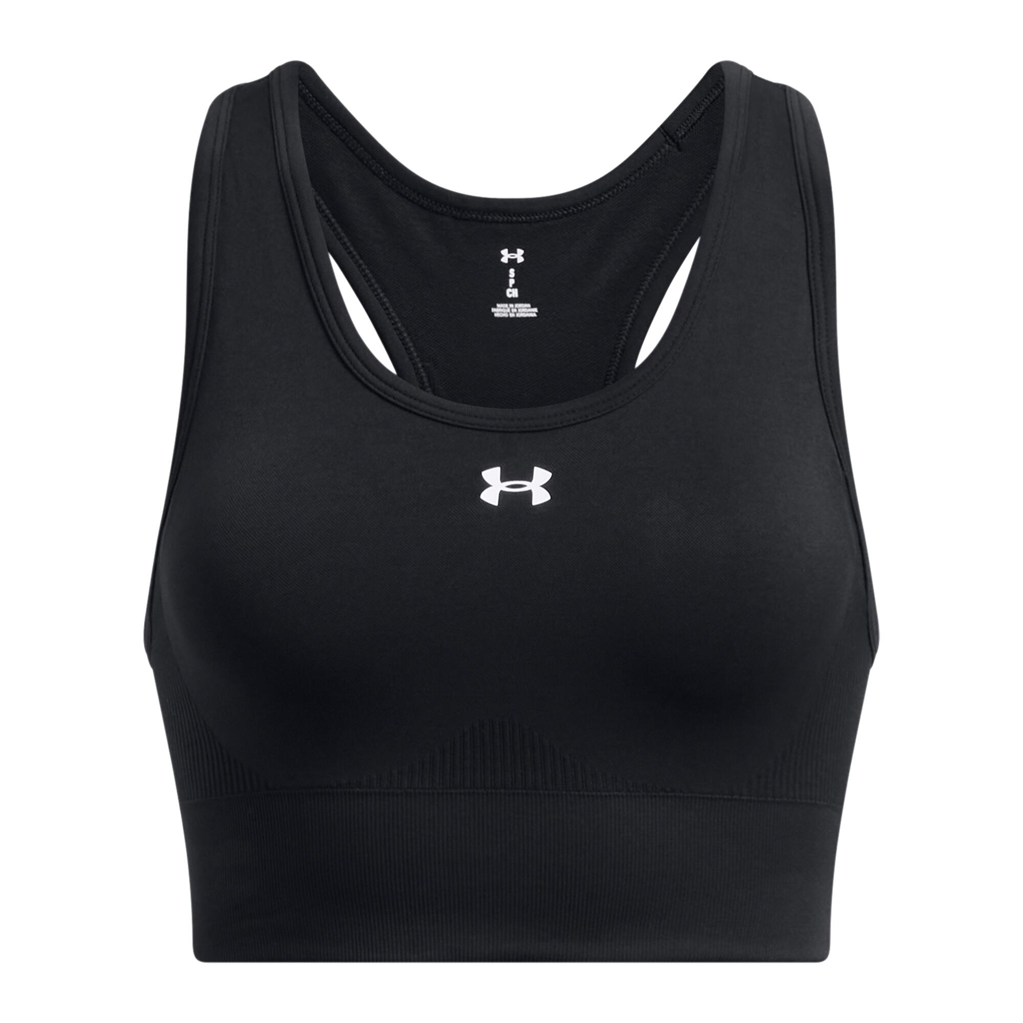 Brassiera bezszwowa o średnim wsparciu dla kobiet Under Armour Vanish