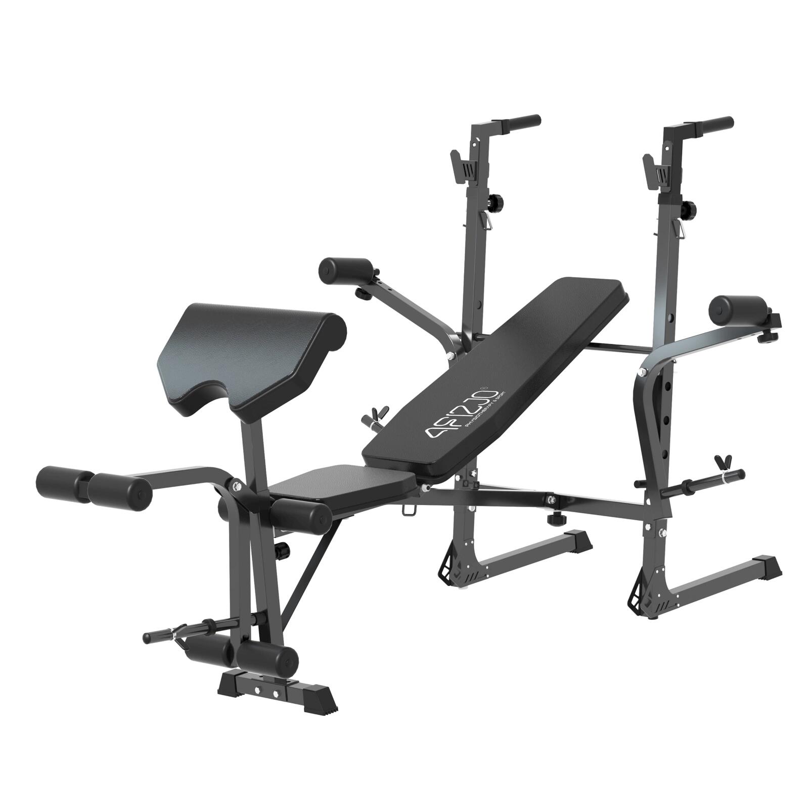 Ławeczka treningowa ze stojakami i modlitewnikiem 4FIZJO