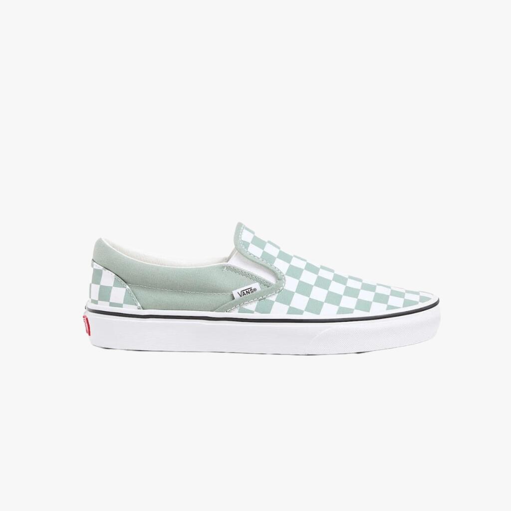 Sneakers Vans Slip-On zielona szachownica