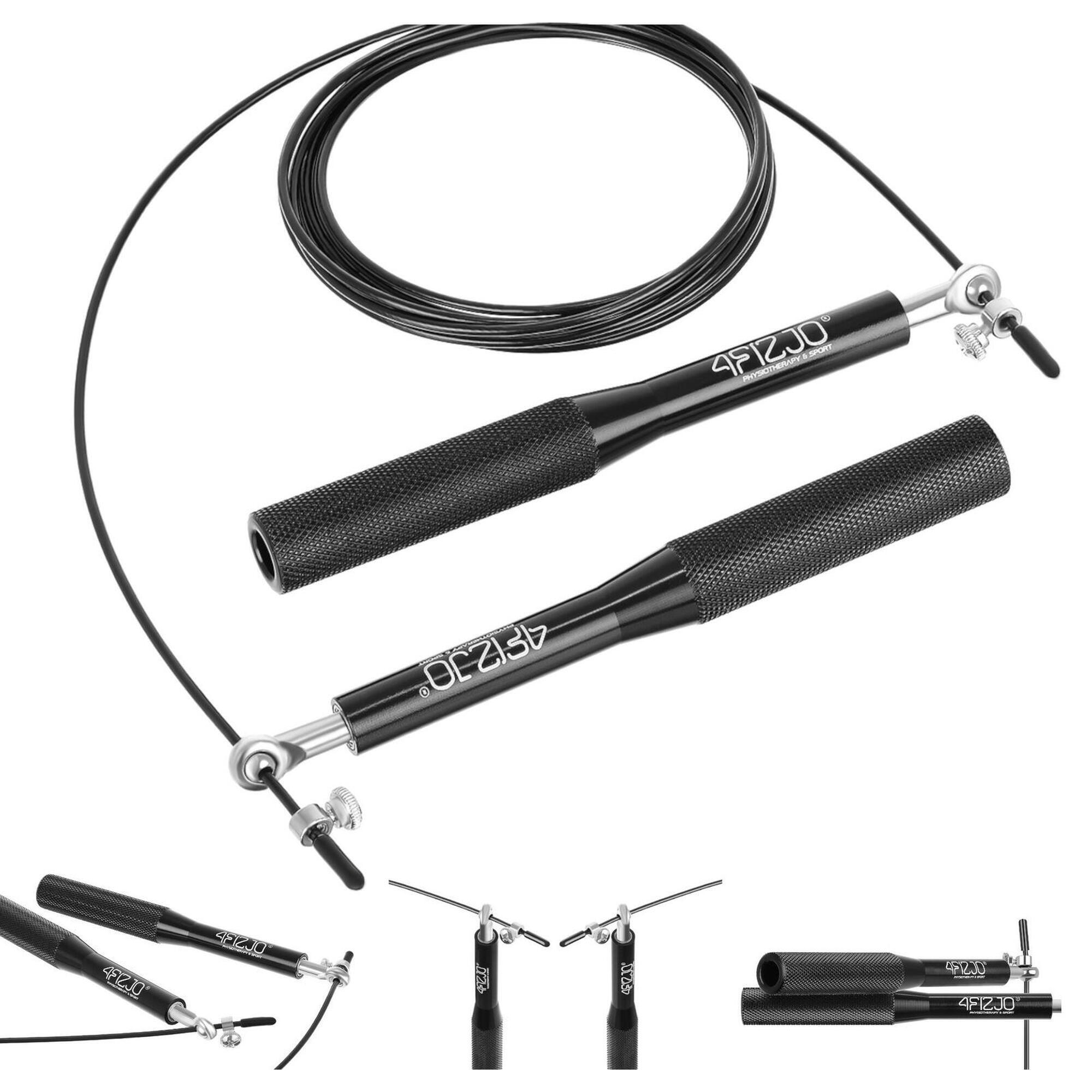 Skakanka regulowana SPEED 4FIZJO aluminiowa