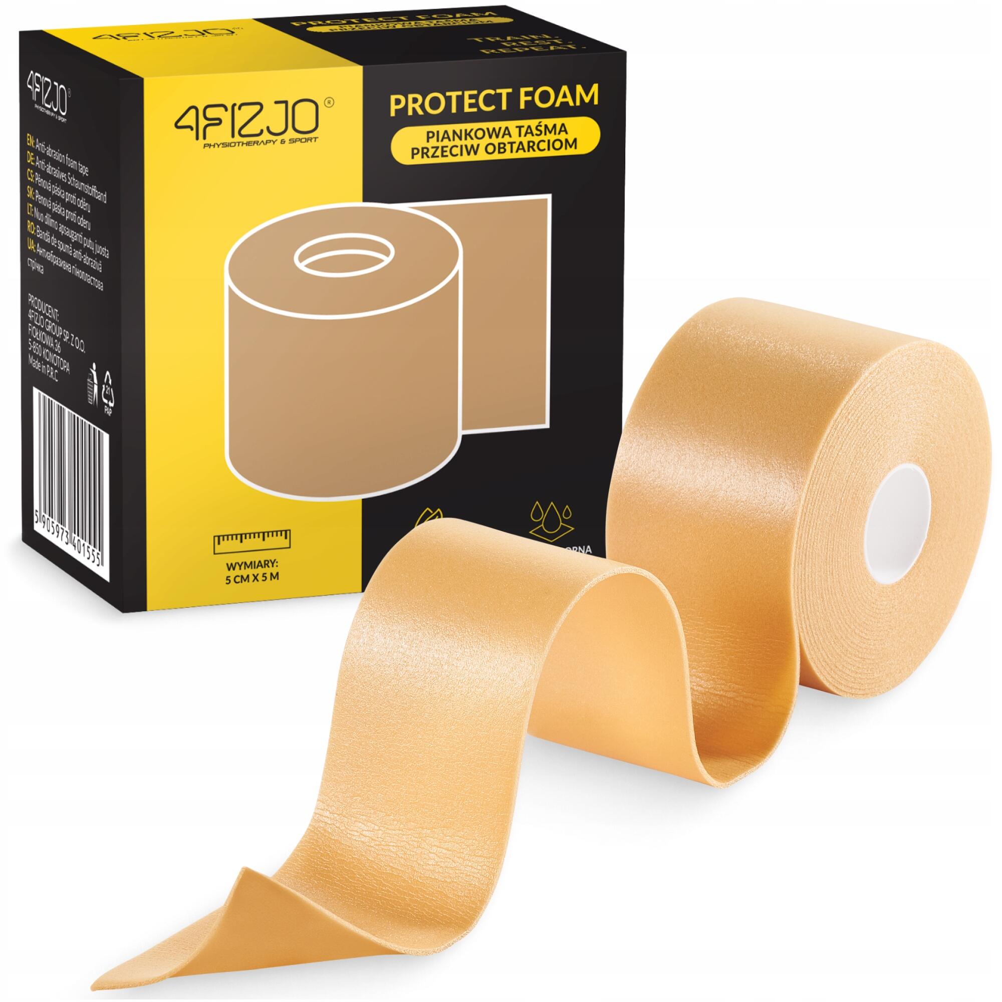 Taśma piankowa przeciw otarciom 4FIZJO
