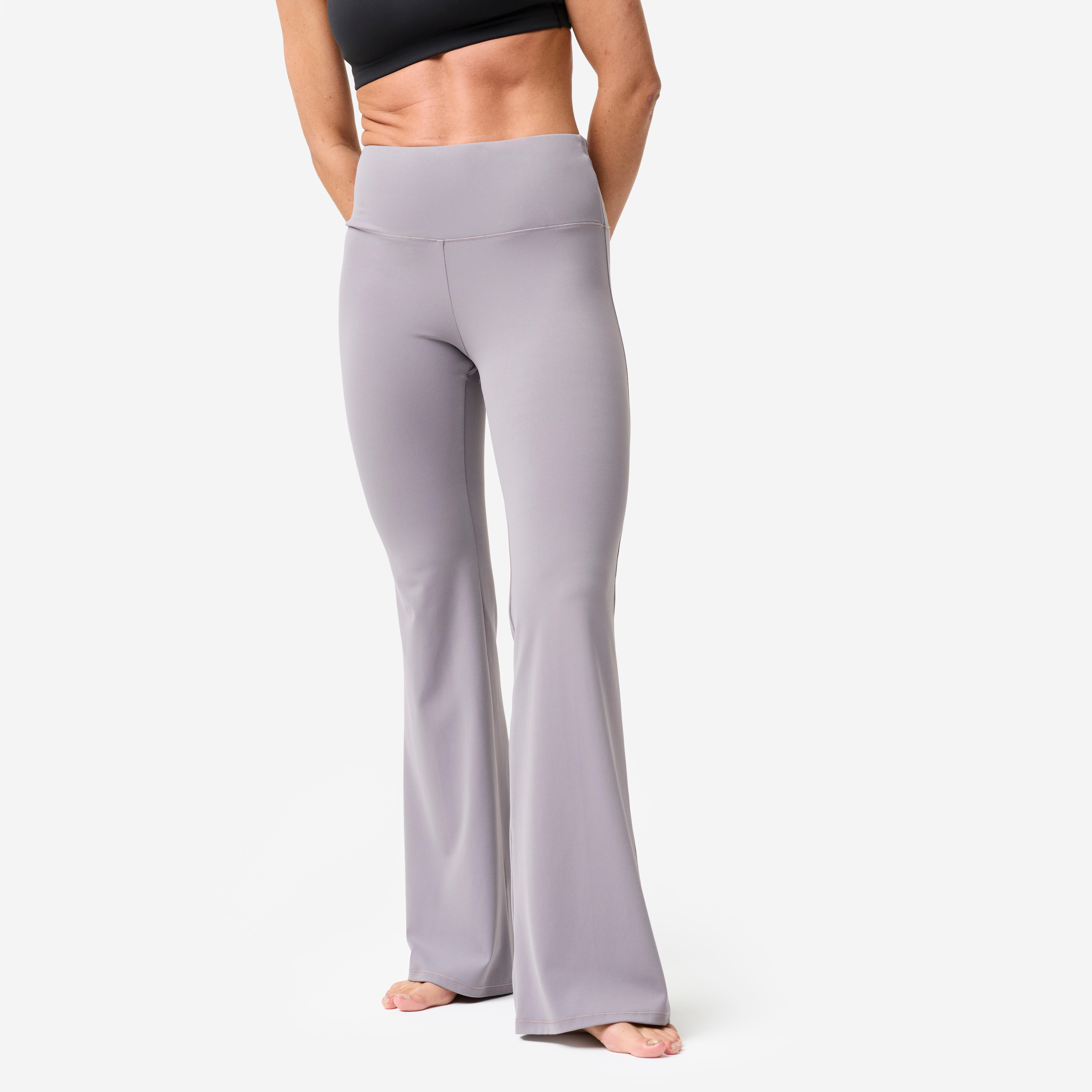 Legginsy do jogi i pilatesu damskie Kimjaly flare