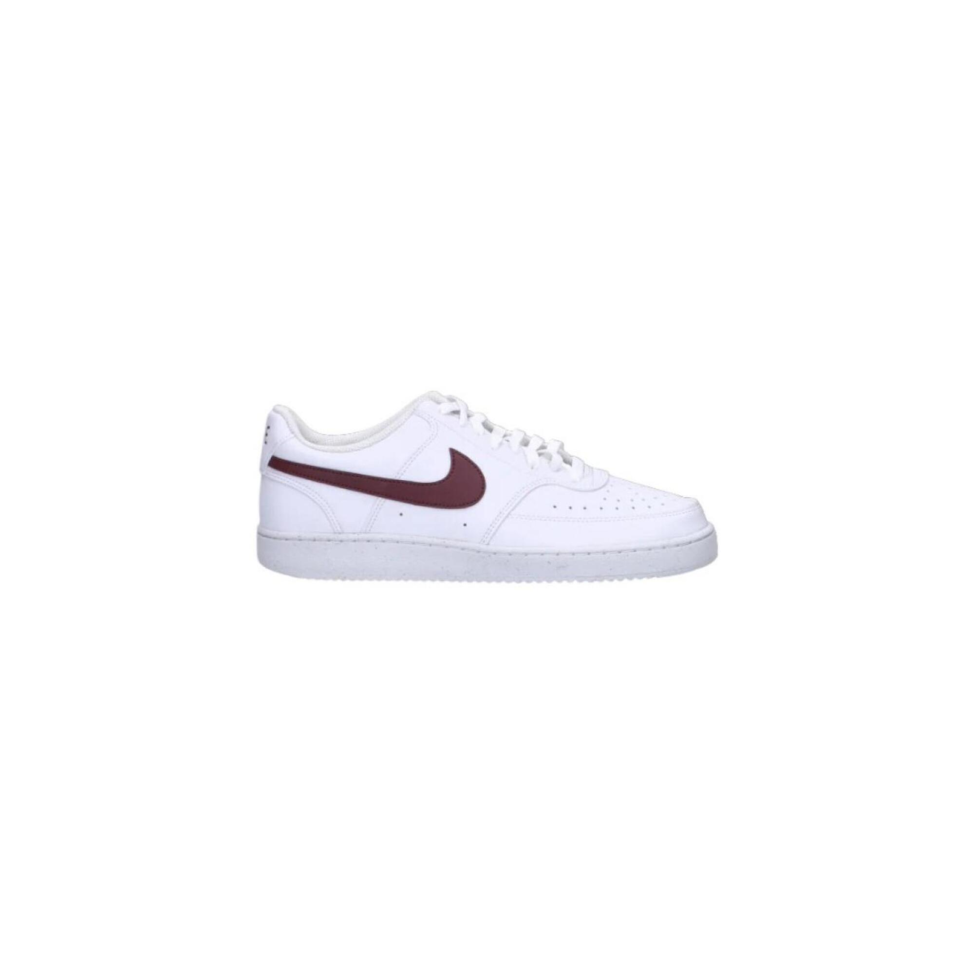 Sneakers Nike Court Vision Low 113 białe burgundowe