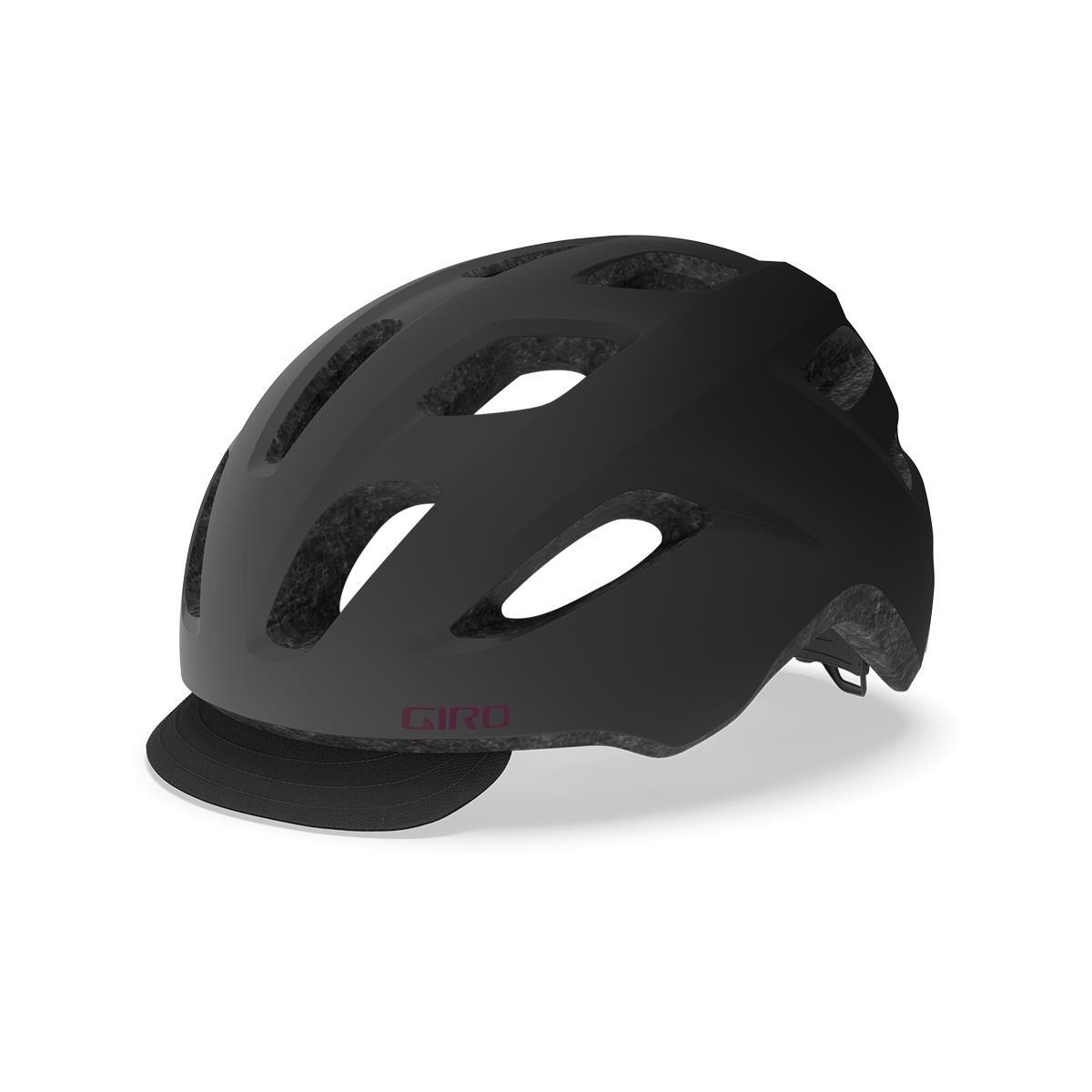 Kask rowerowy Miejski Giro Cormick Matte Grey Maroon 54-61cm
