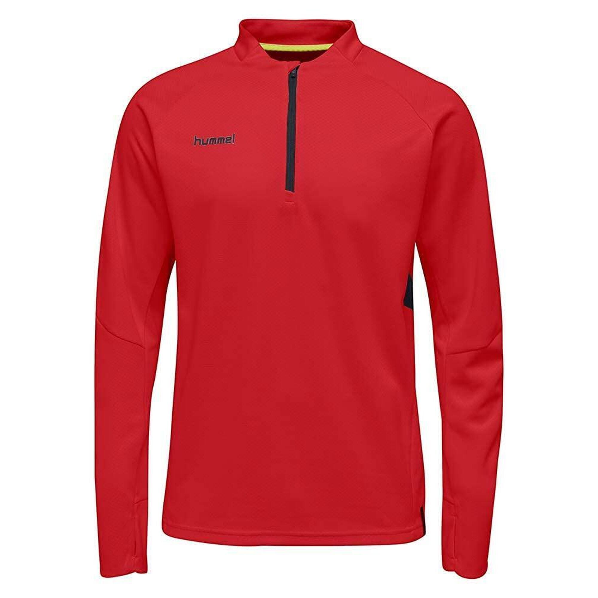 Hummel Tech Move Czerwona Bluza z Kapturem L - Stylowa i Funkcjonalna