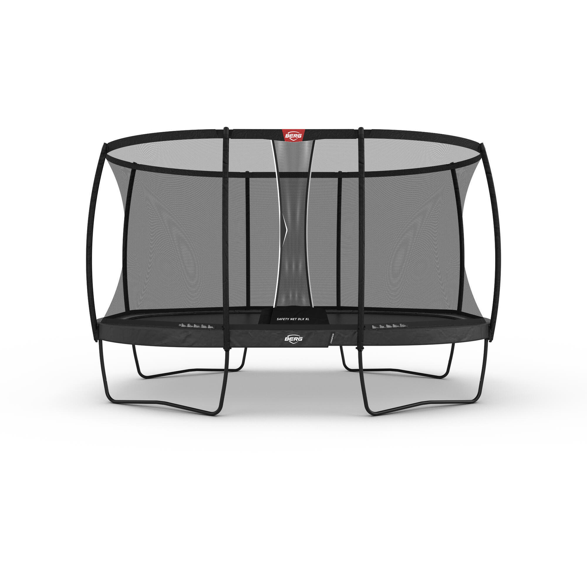 Trampolina okrągła z bardzo dużą siatką bezpieczeństwa BERG Champion