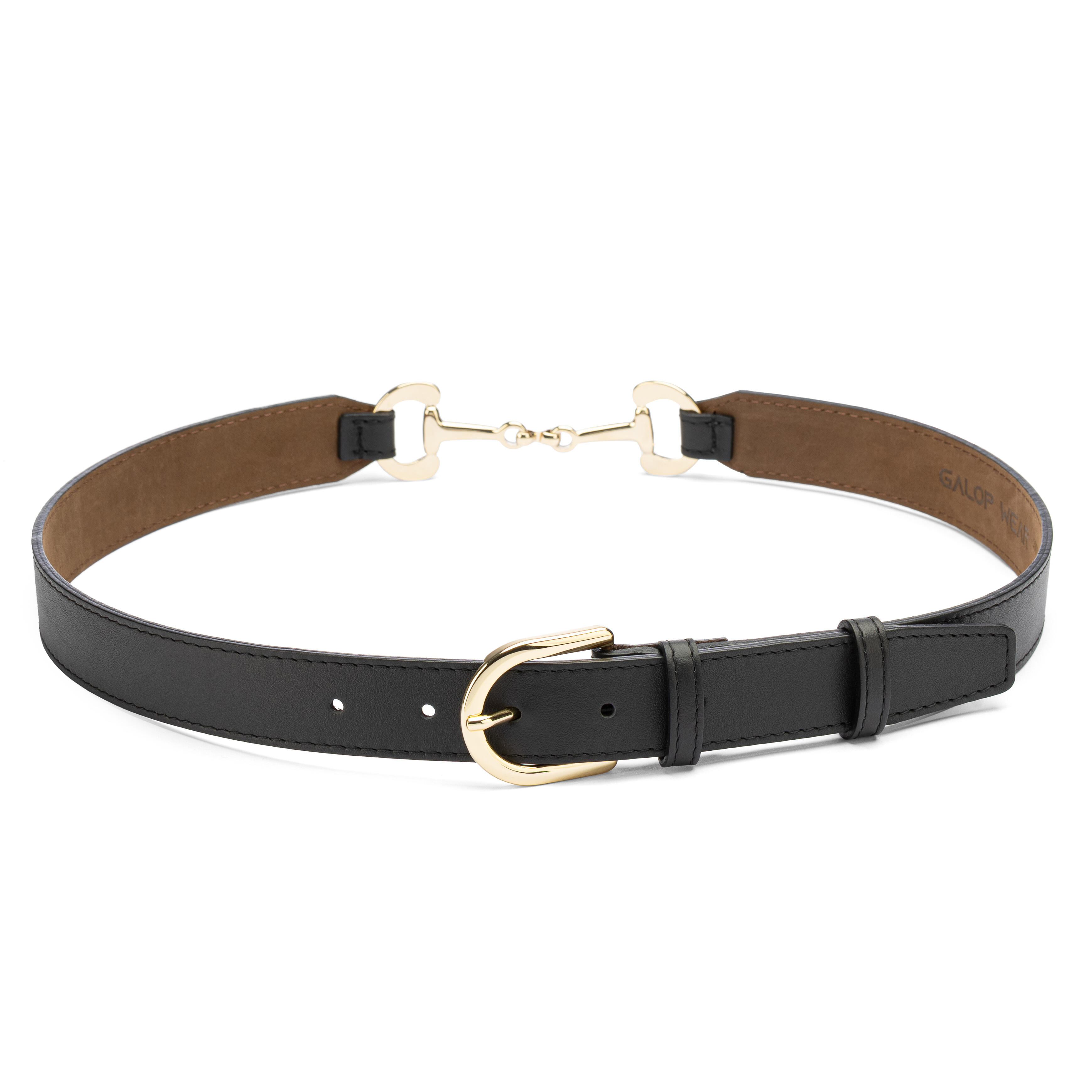 Skórzany pasek jeździecki GALOP WEAR model Wędzidło - premium quality