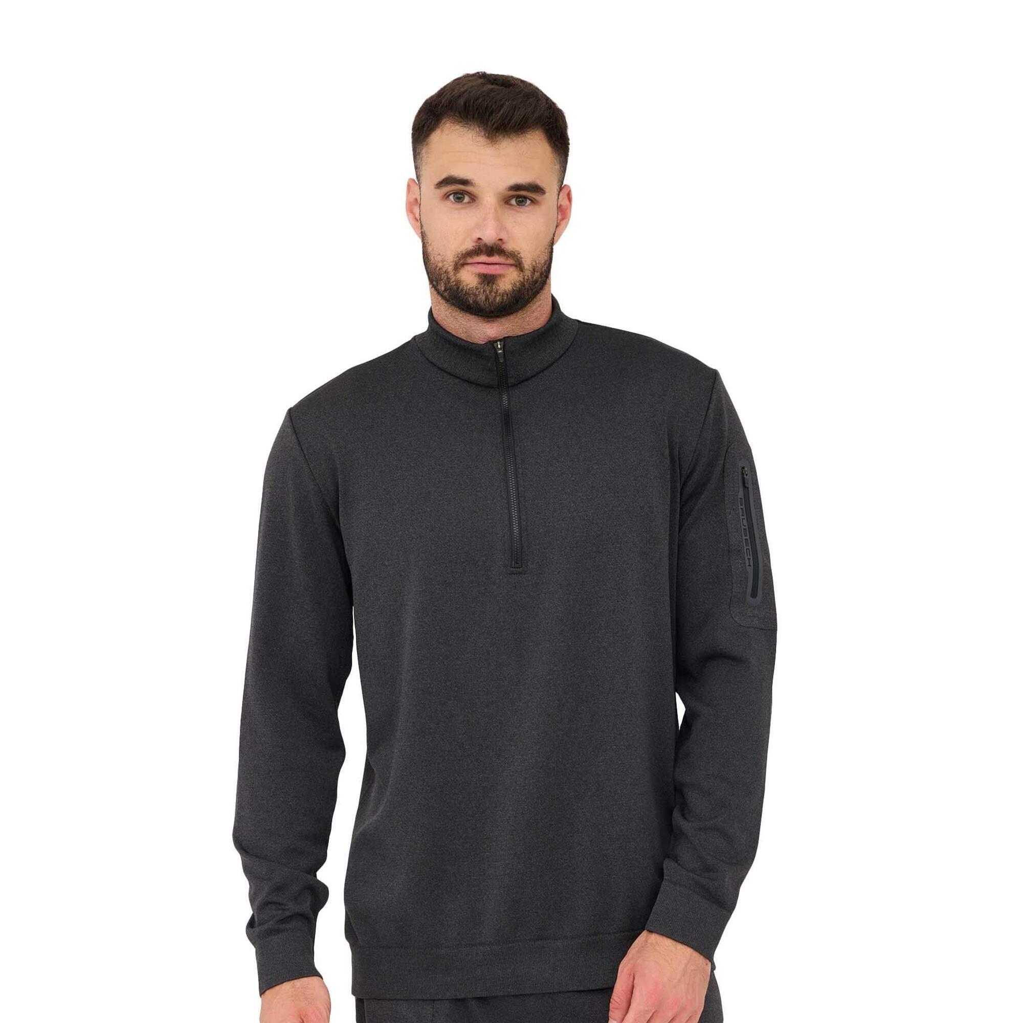 Bluza męska wełniana z krótkim ekspresem Brubeck OUTDOOR MERINO