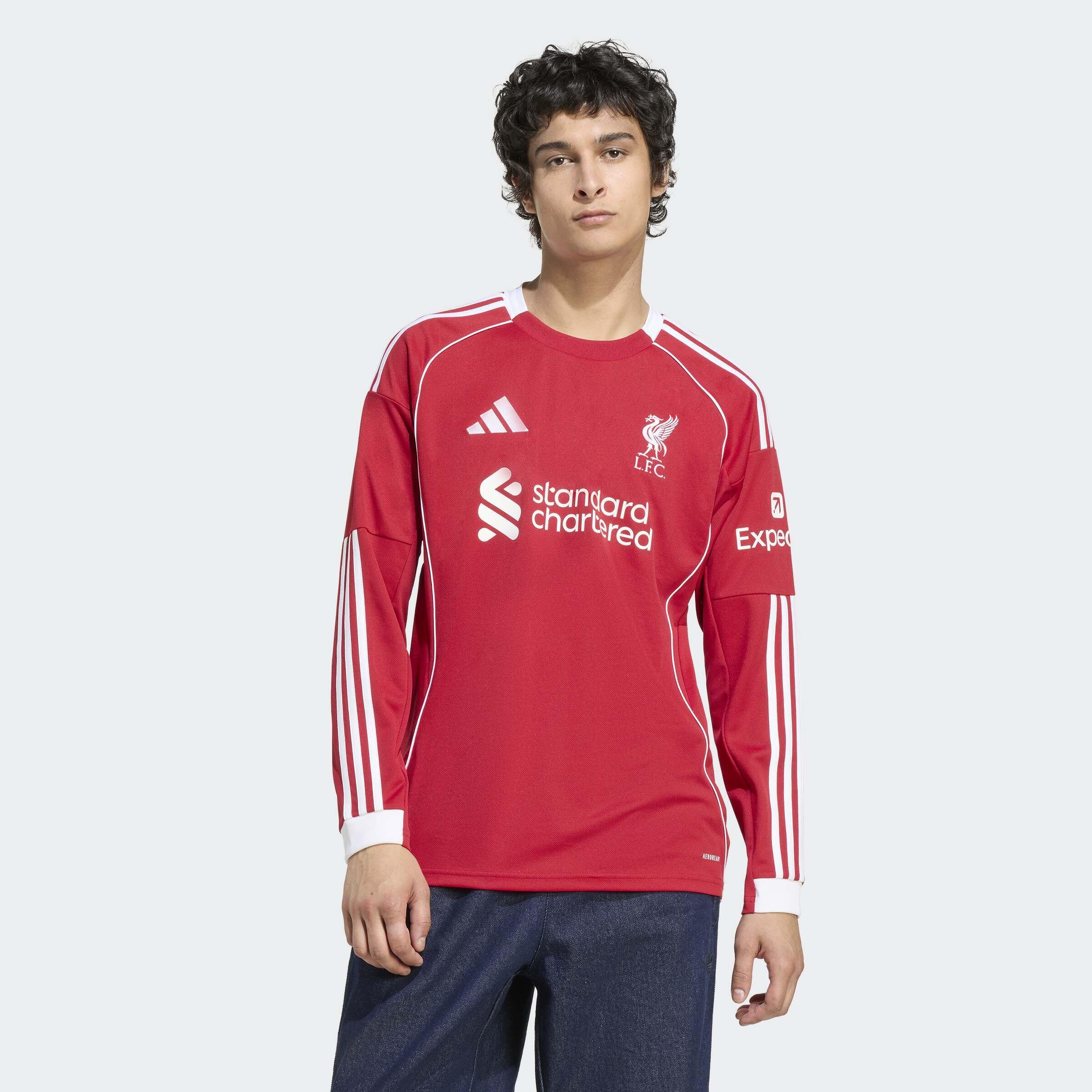 Koszulka z długim rękawem Liverpool FC 25/26 Home