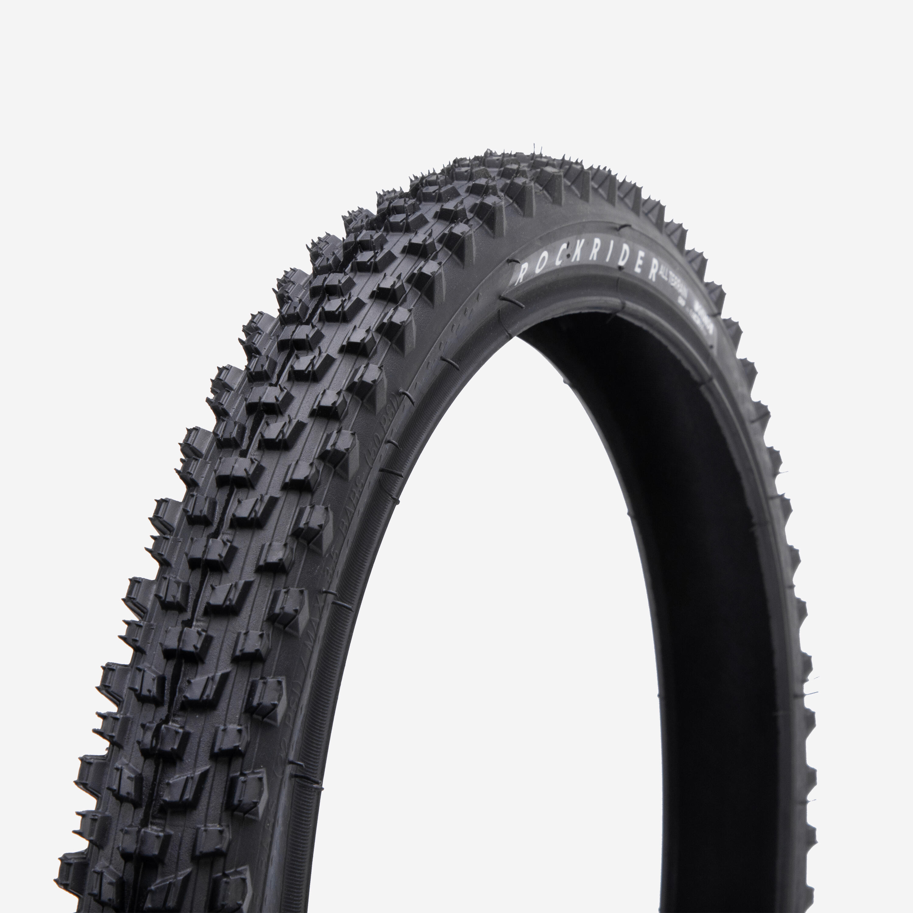 Opona do roweru MTB dziecięcego Btwin SKINWALL 20x1,95/ETRTO47-406 sztywna stop.