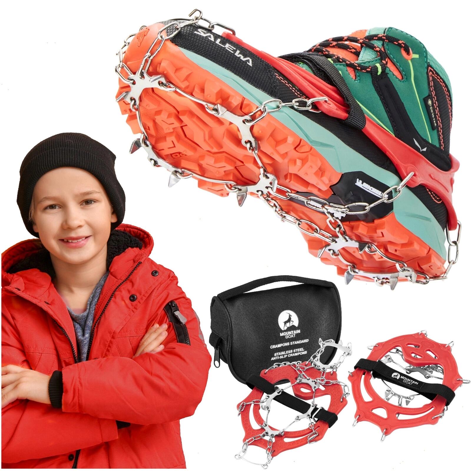 Raczki na buty dla dzieci turystyczne MOUNTAIN GOAT Kids L (32-36)