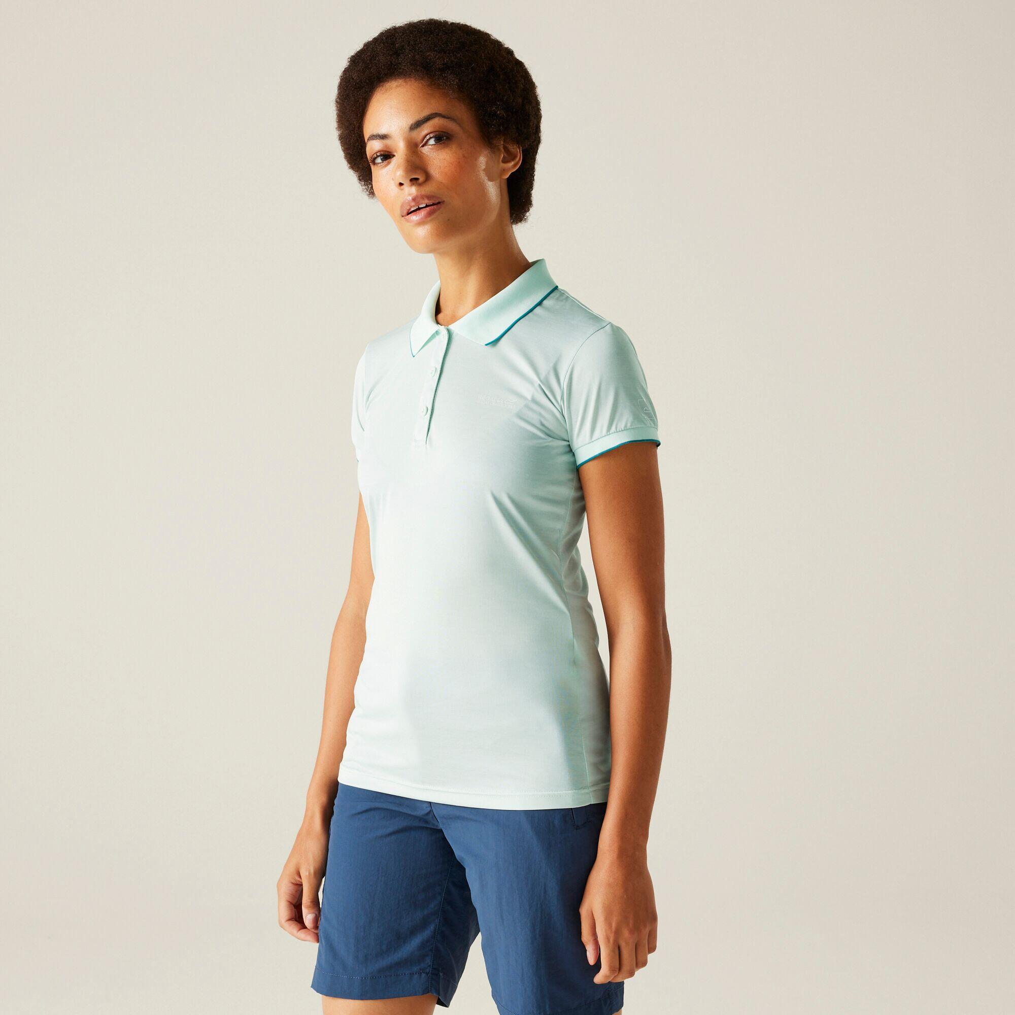 Damska koszulka turystyczna polo Remex II