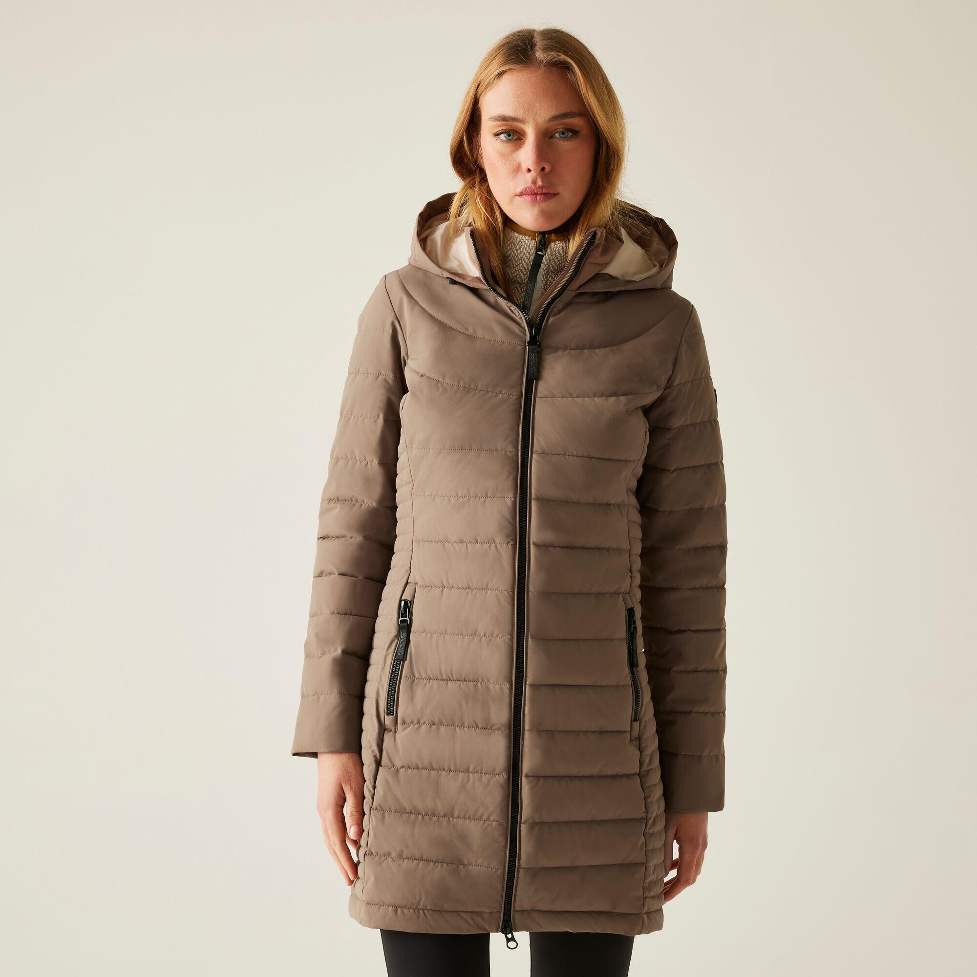 Płaszcz damski zimowy ocieplany Andria