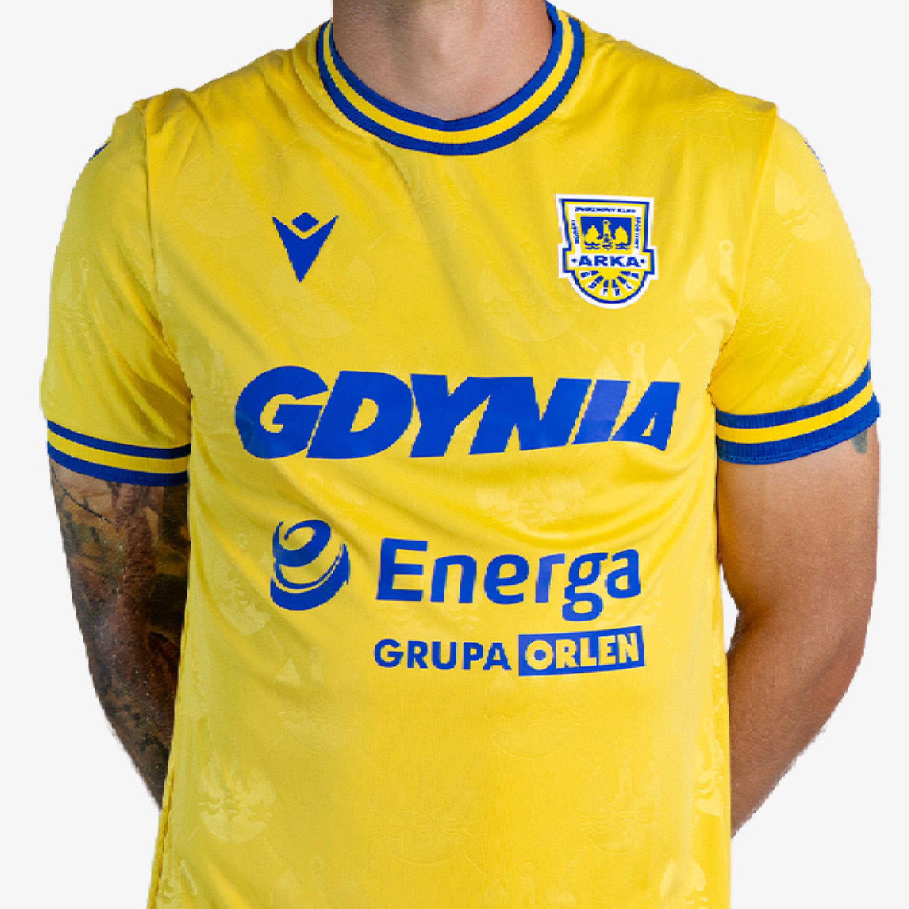 Koszulka dla dzieci meczowa Arka Gdynia domowa 25/26