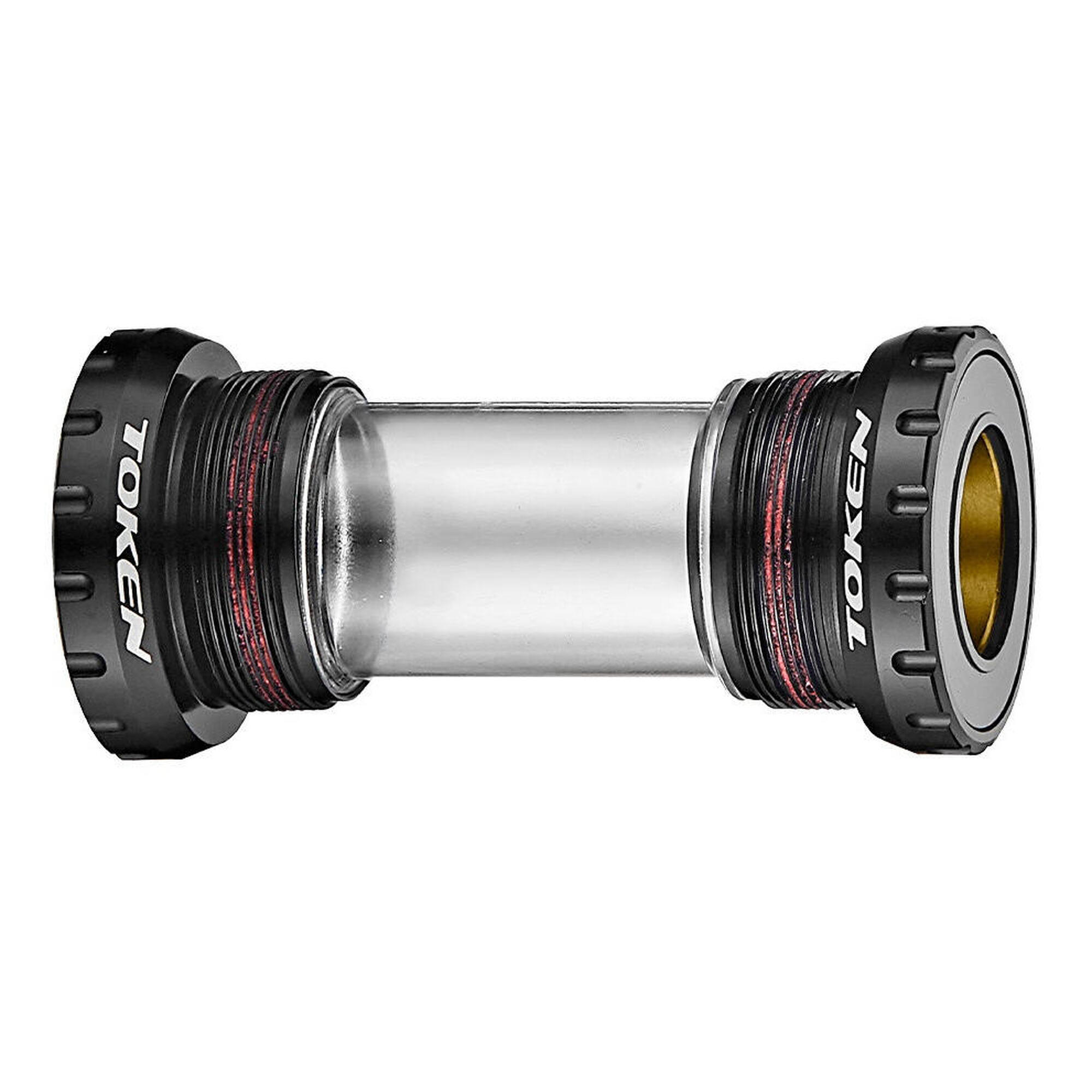 Suport rowerowy TOKEN TK878EX TBT ceramika Rama BSA Korba Shimano - oś 24mm