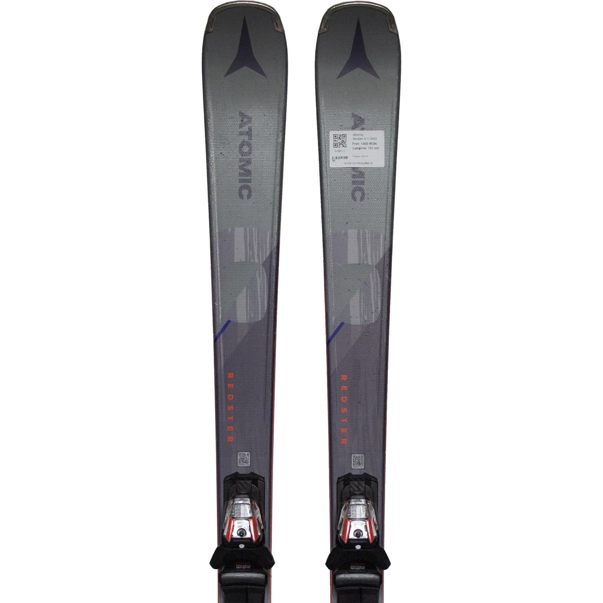 Second Life- Narty ATOMIC Redster Q TI 2023, 161 cm- Stan bardzo dobry
