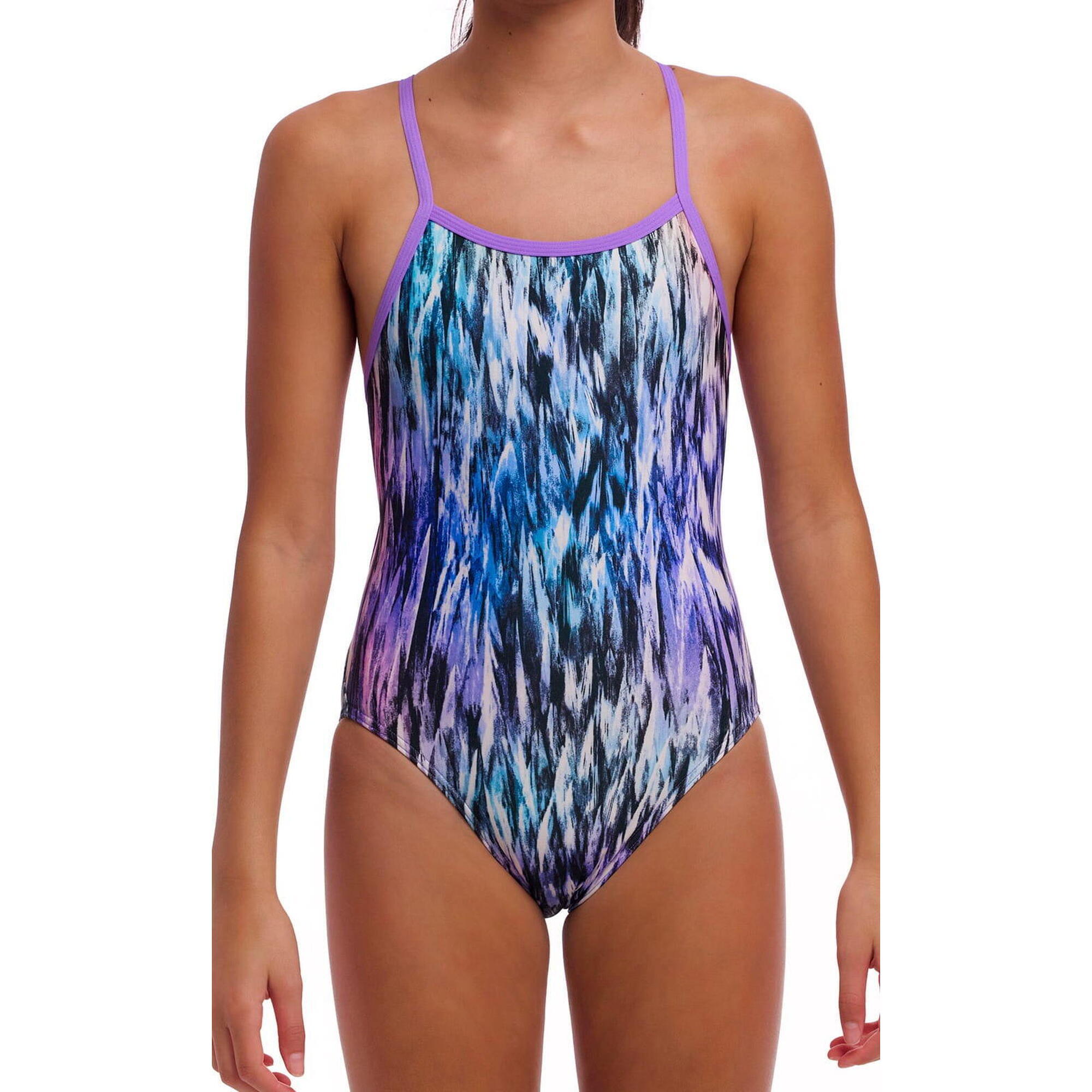 Strój do pływania dziewczęcy Funkita Fly Dye - Single Strap