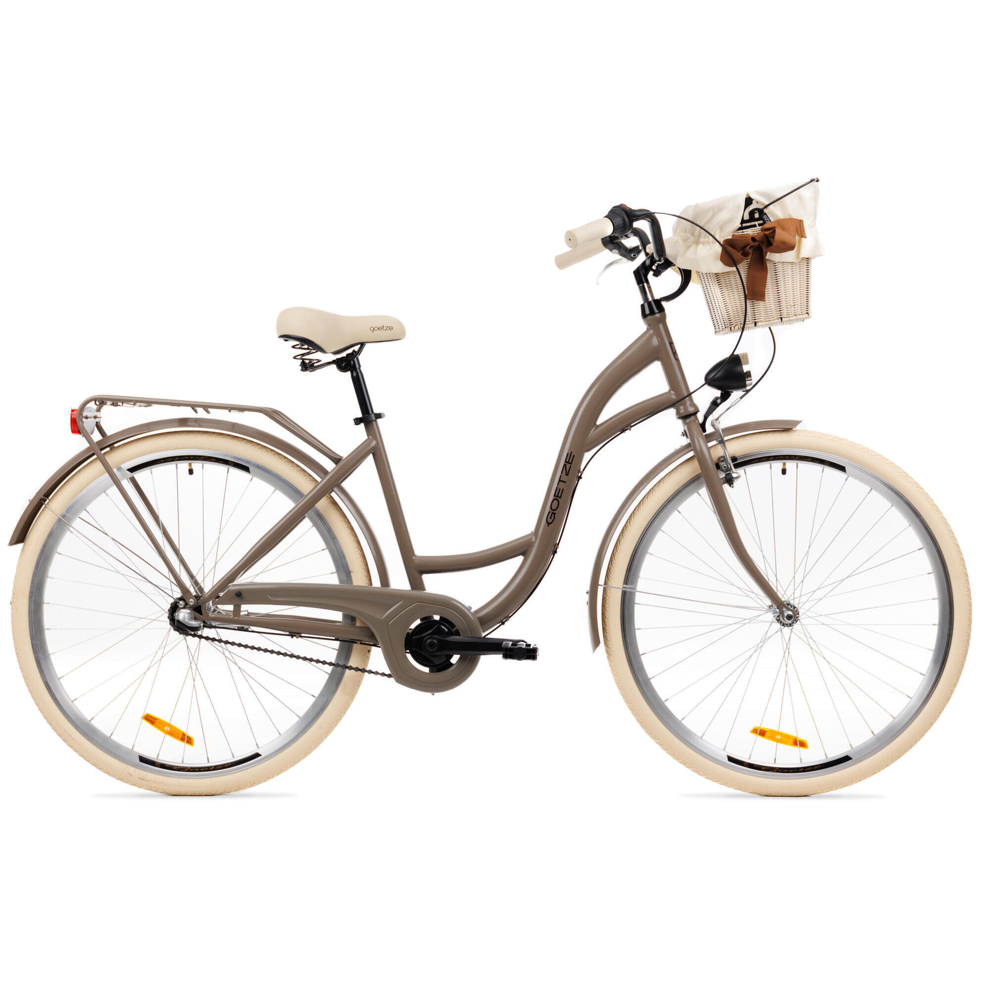 Rower miejski damski GOETZE Style 28" 3B kosz