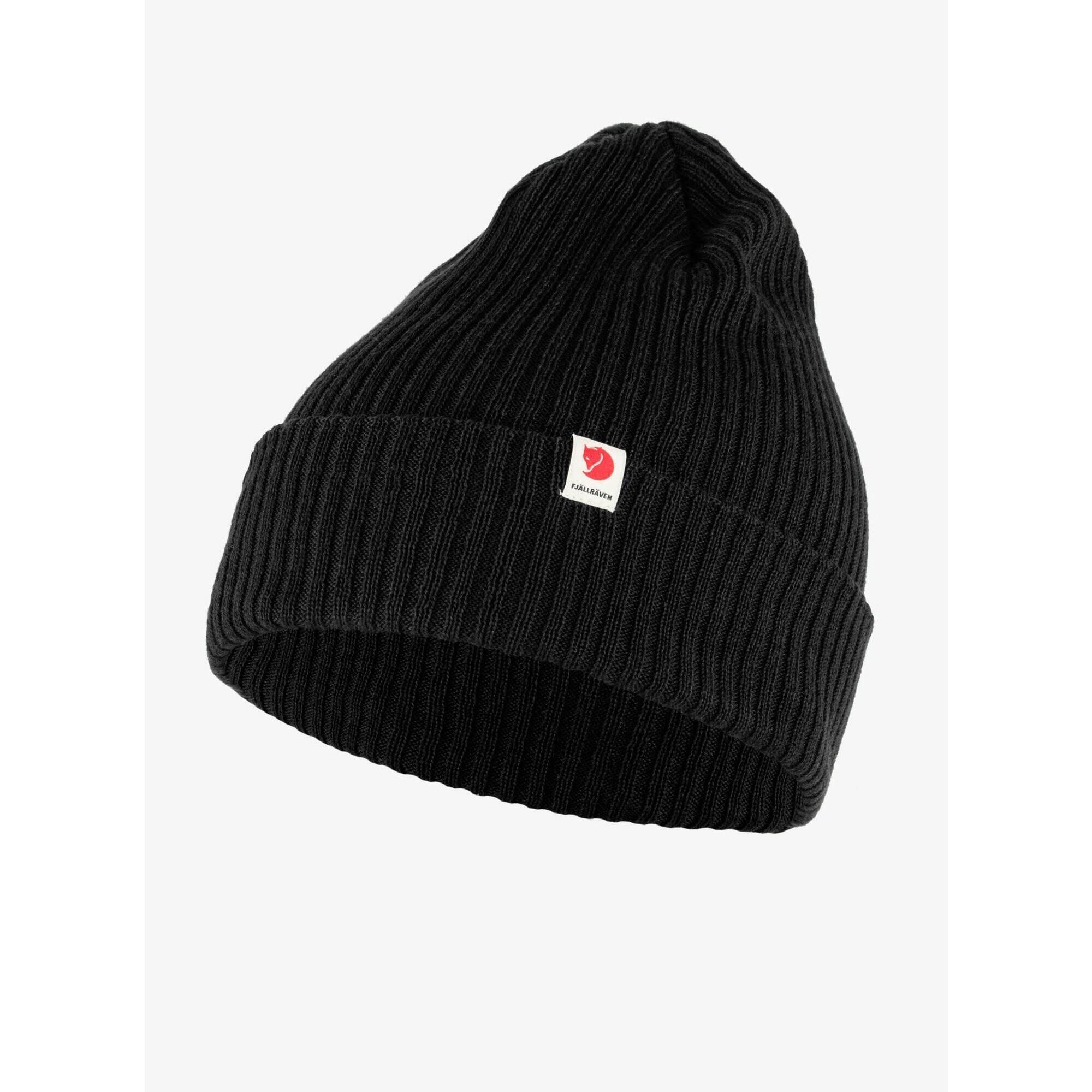 Czapka zimowa Fjallraven Rib Hat - black