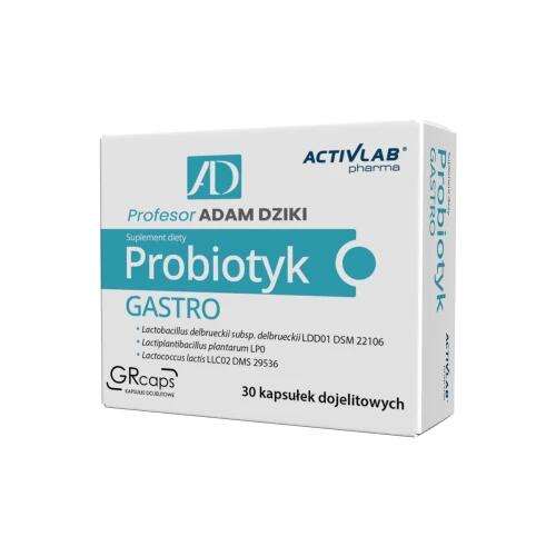 Probiotyki wsparcie przy antybiotyku Probiotyk Gastro Activlab Pharma