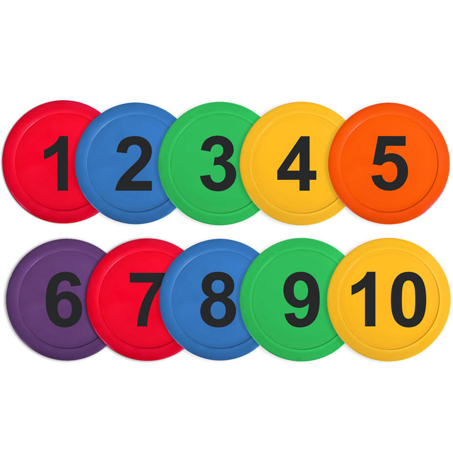 Znacznik na parkiet Okrągły NO10 - 1 kpl. (10szt.)