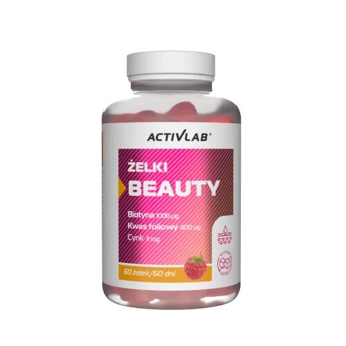Biotyna cynk na zdrowe włosy i skórę Żelki Beauty Activlab