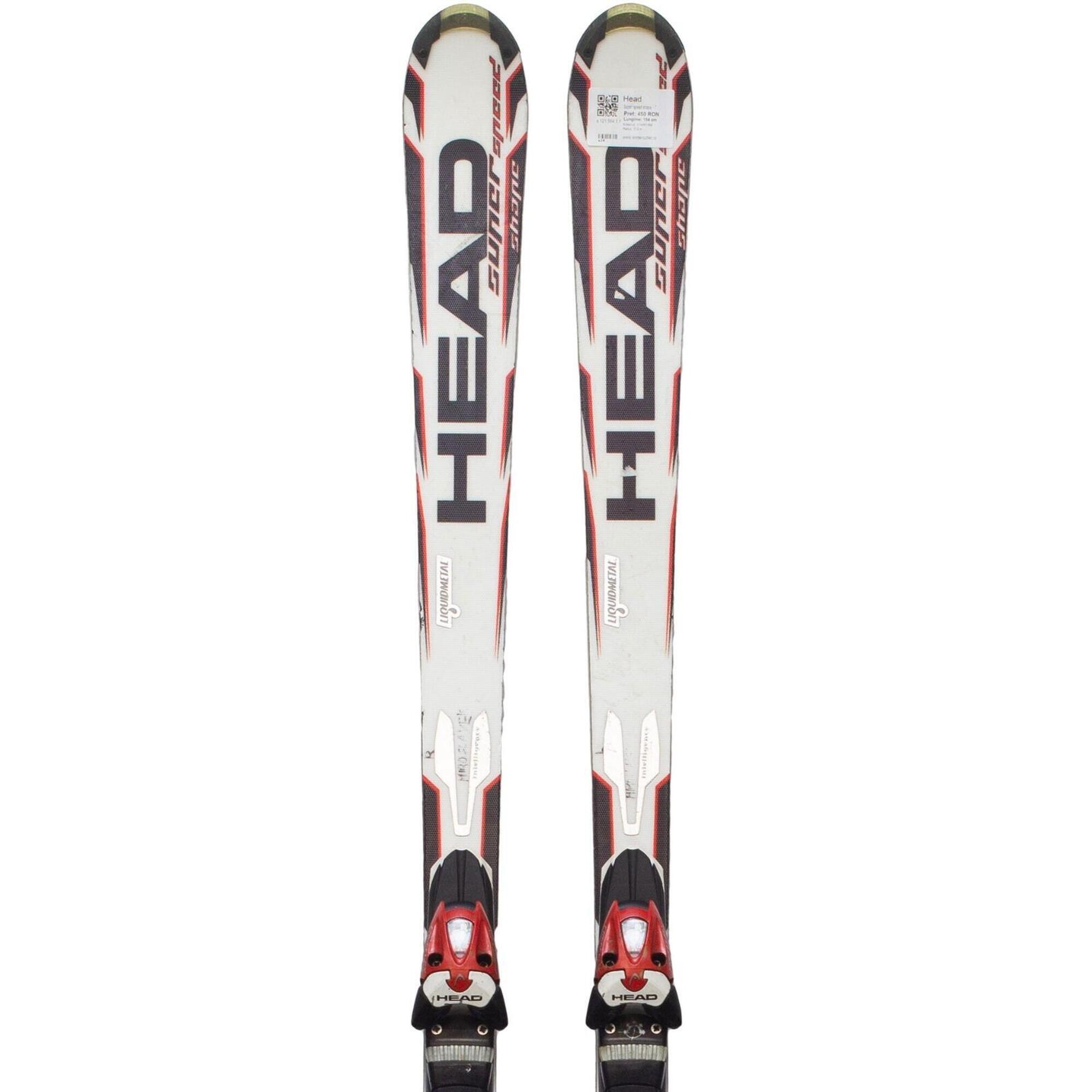 Second Life- Narty HEAD Super speed shape, 184 cm- Stan dobry