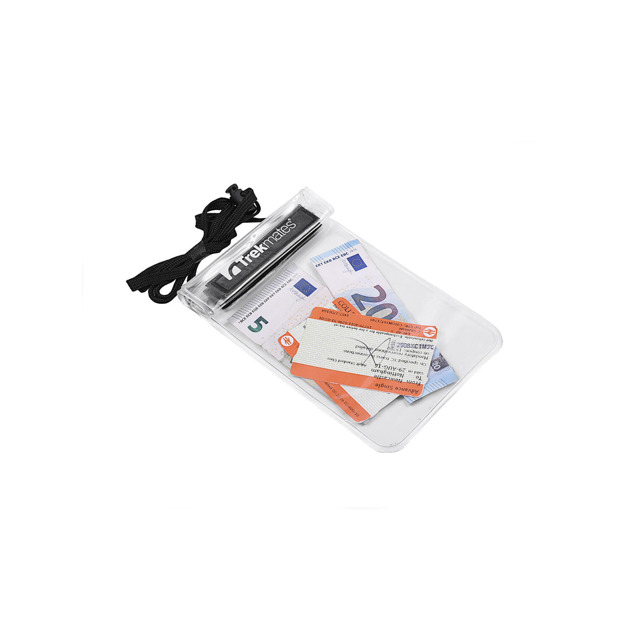 Saszetka Trekmates Soft Feel Neck Pouch - clear