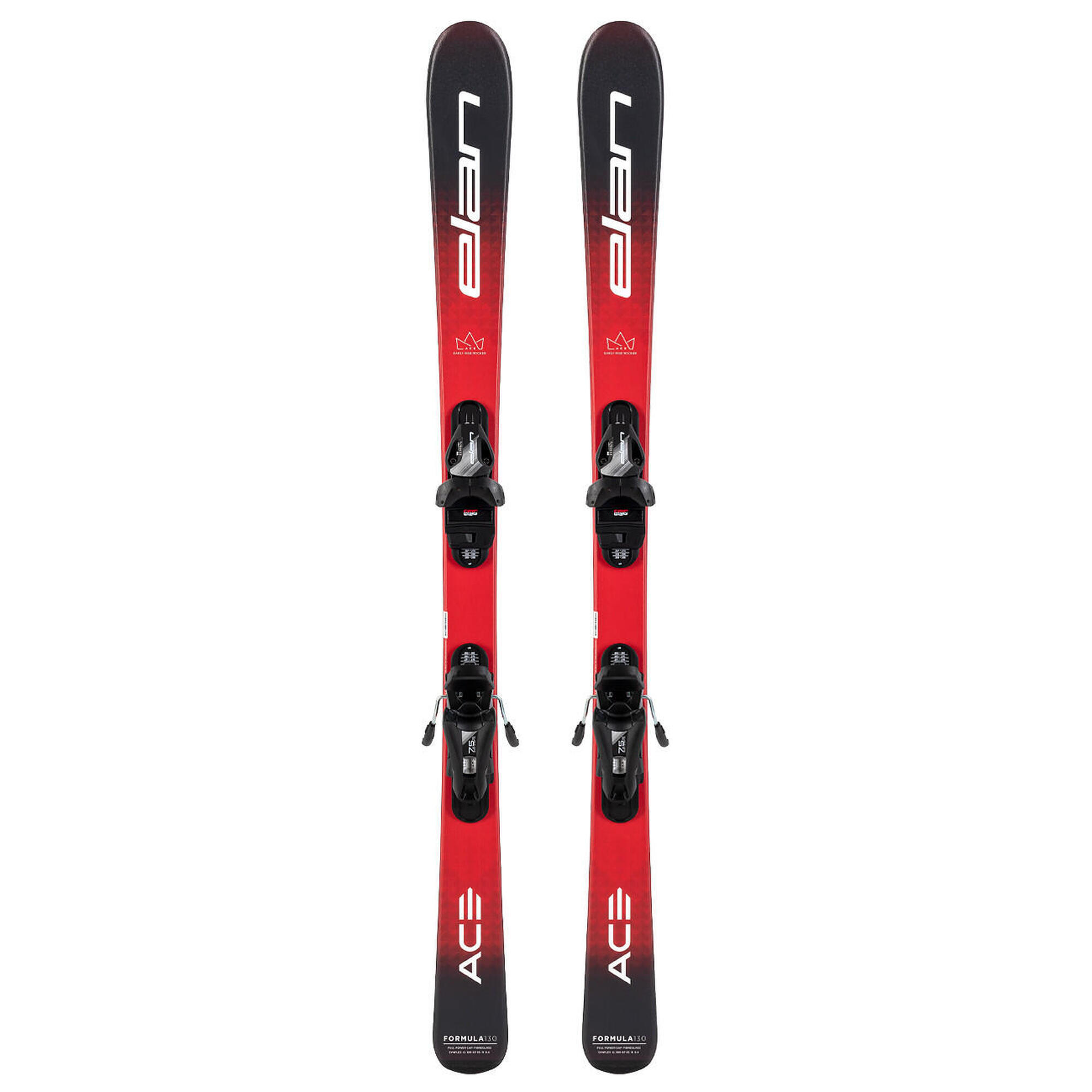 Narty dziecięce ELAN FORMULA JRS + wiązania ELAN EL 7.5 z GRIP WALK