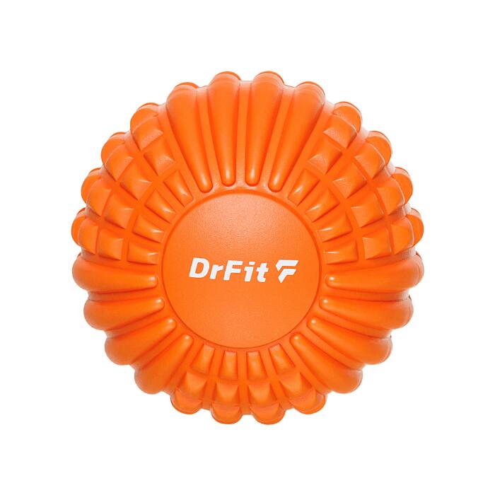 Piłka sensoryczna do masażu ciała mięśni masażer regeneracja z wypustkami DrFit