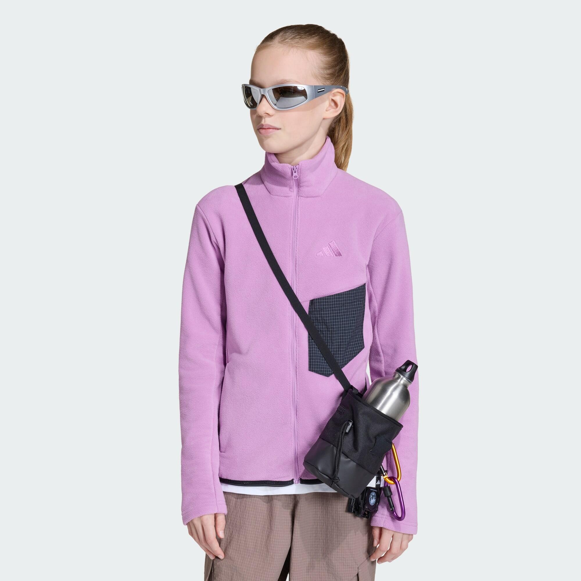 Dziecięcy polar z suwakiem na całej długości Terrex Kids Multi