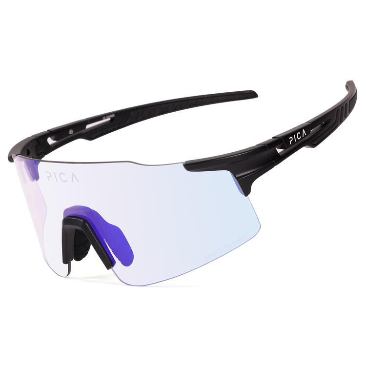Okulary na rower TREZADO PICA ORRU fotochromowe niebieskie