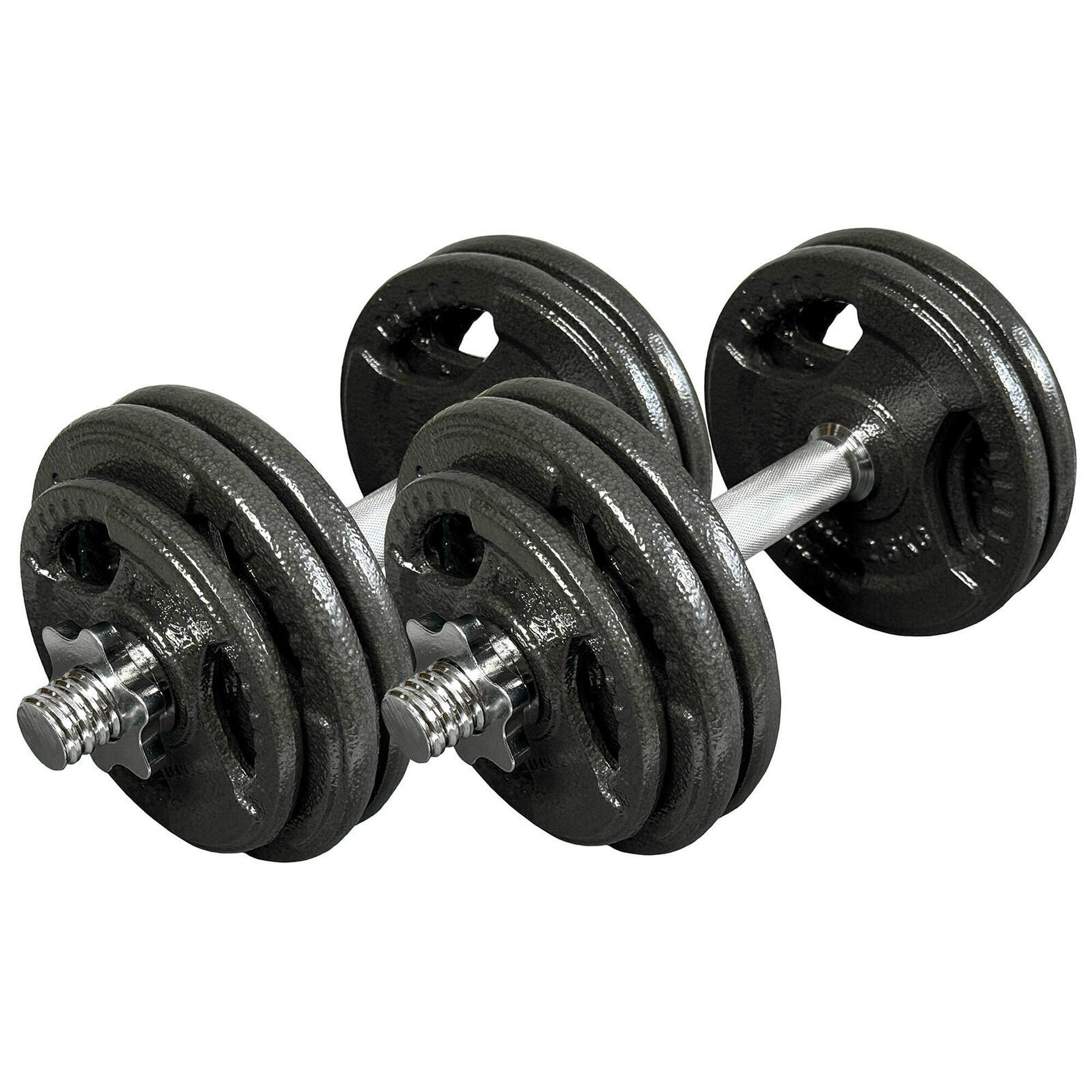 Hantle żeliwne regulowane Hammertone UNDERFIT 2 x 15kg zestaw siłowy