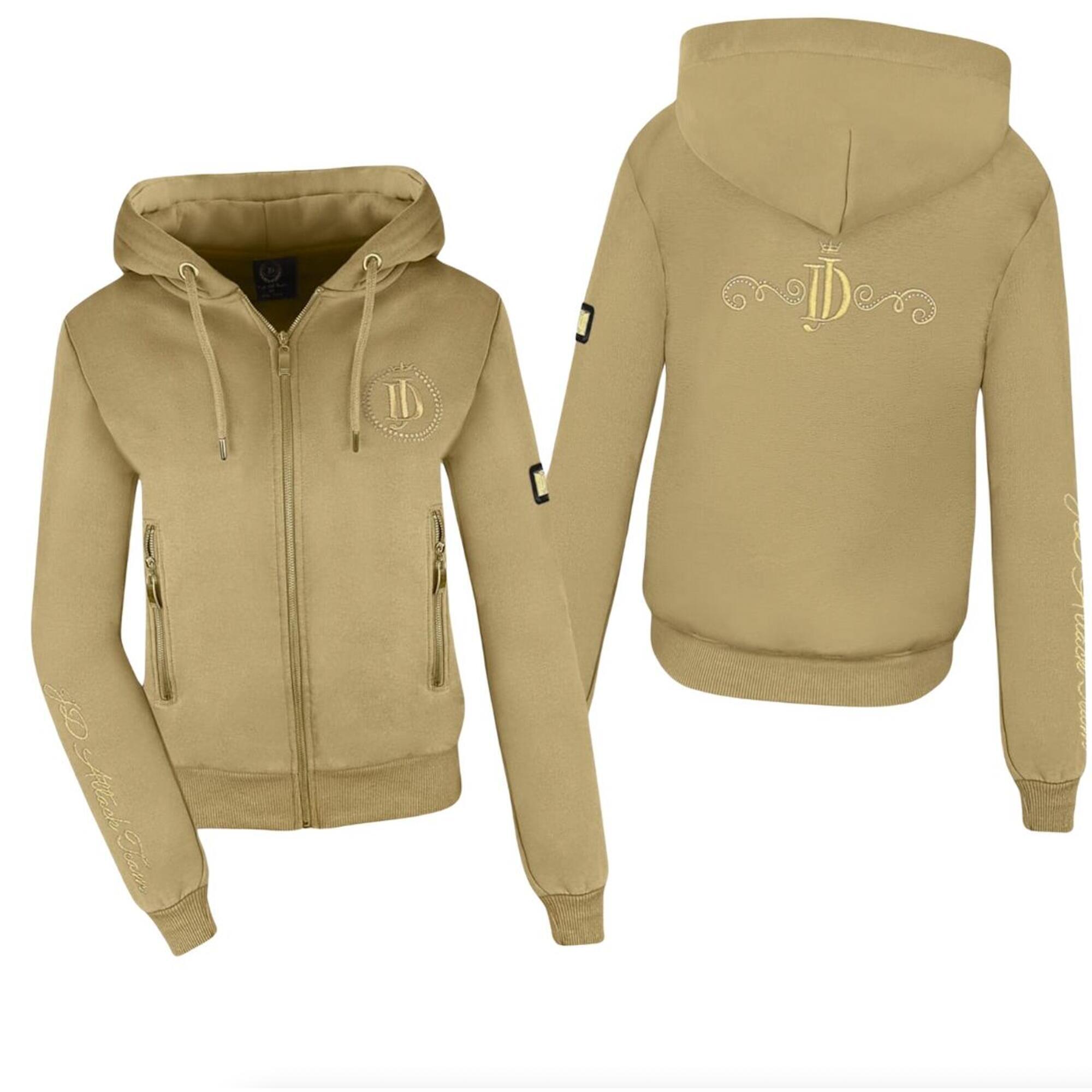 Bluza jeździecka damska JD ATTACK Clarabel z zamkiem