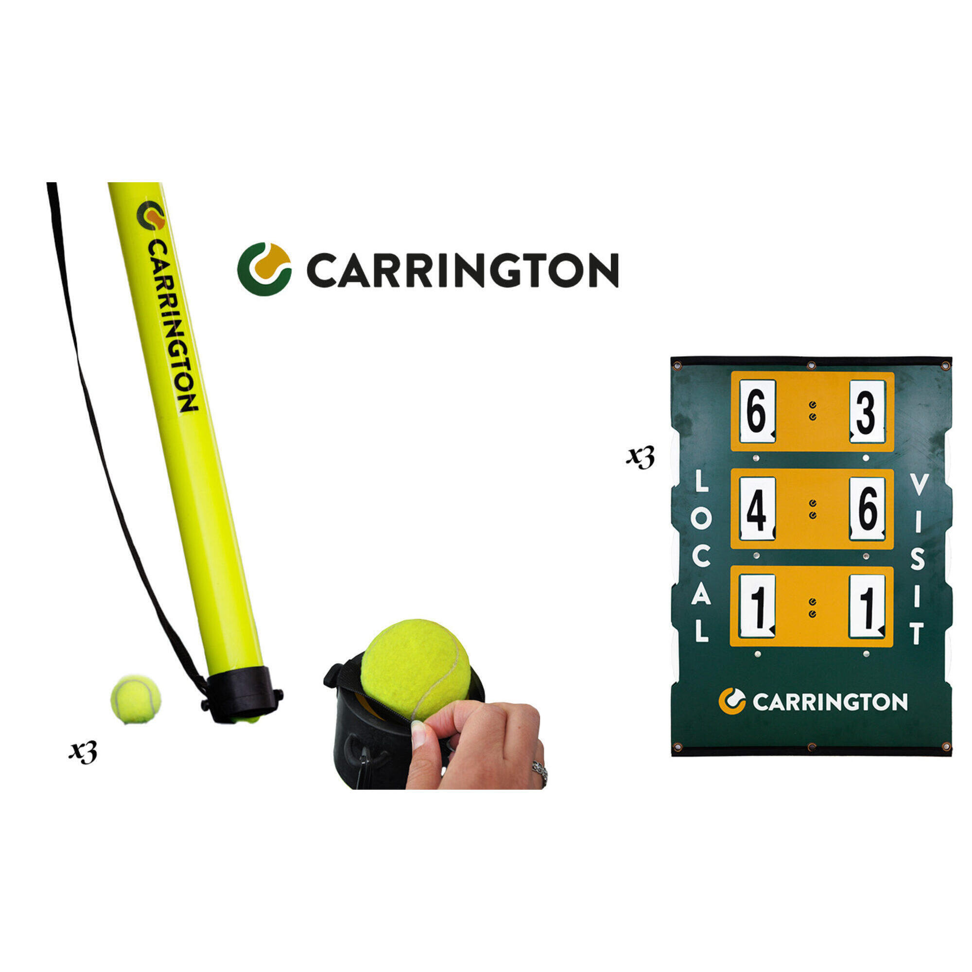 Zestaw akcesoriów tenisowych - Carrington