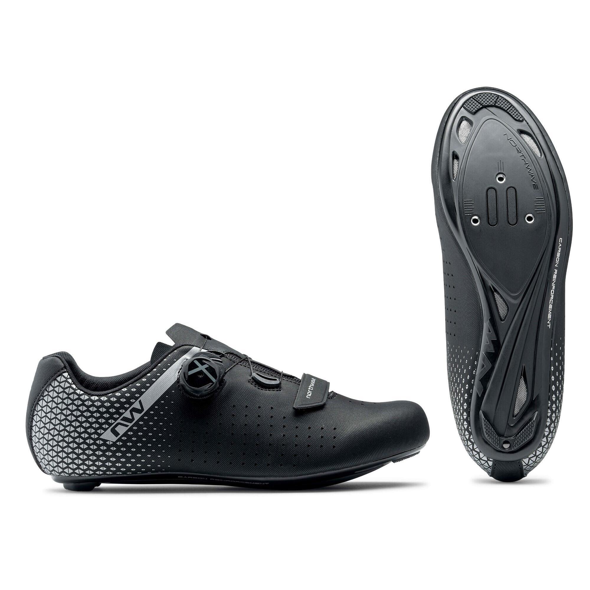 Buty rowerowe szosowe męskie NORTHWAVE CORE PLUS 2 czarne