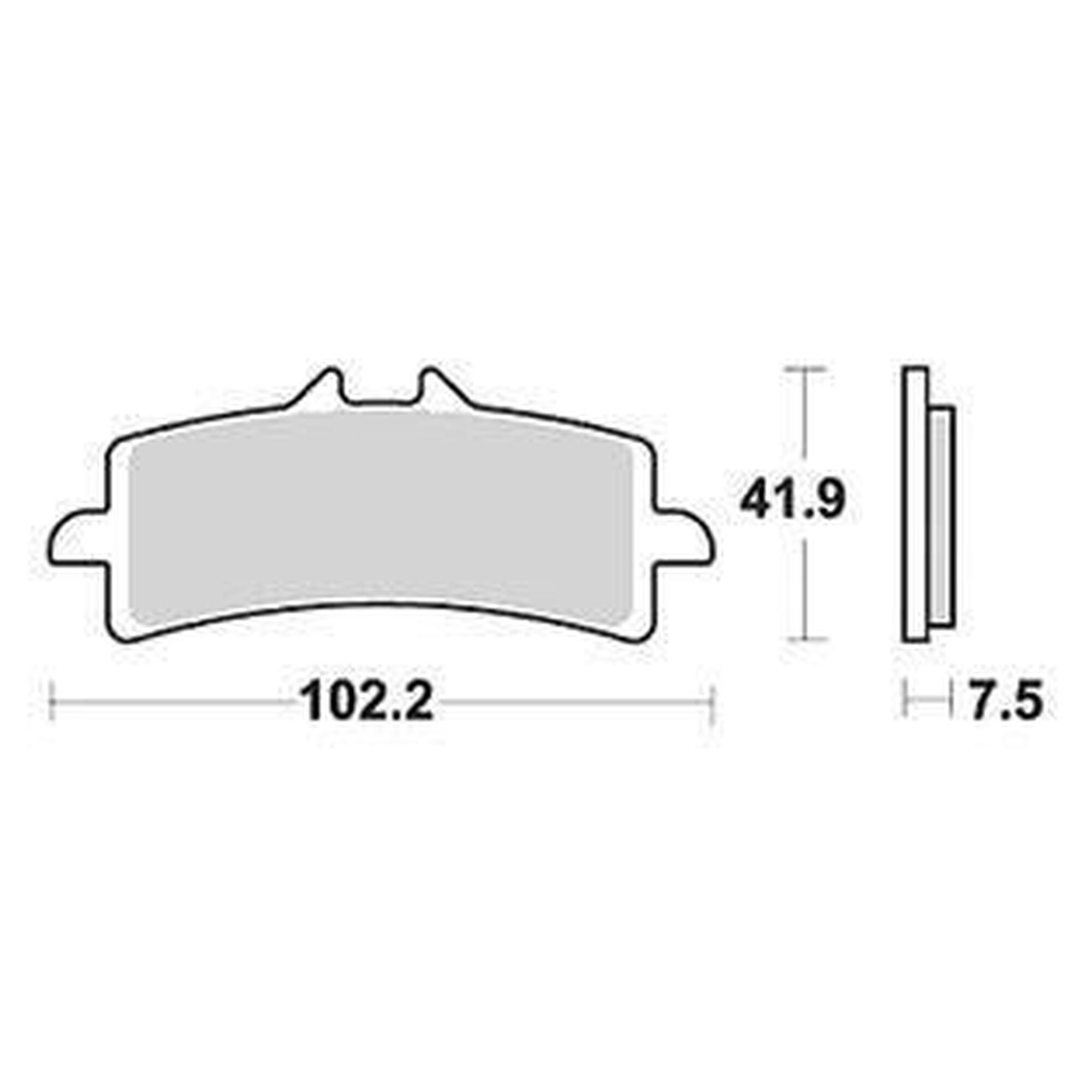 TRW MCB 792 SV Klocki Hamulcowe Sintered Metal - Wysoka Jakość