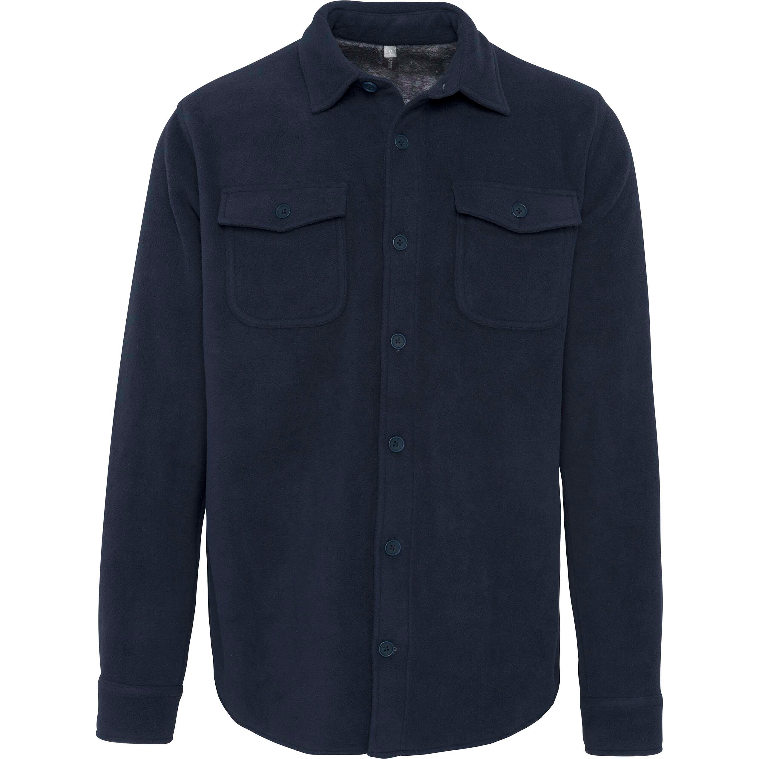 Overshirt Kariban Polaire doublée sherpa