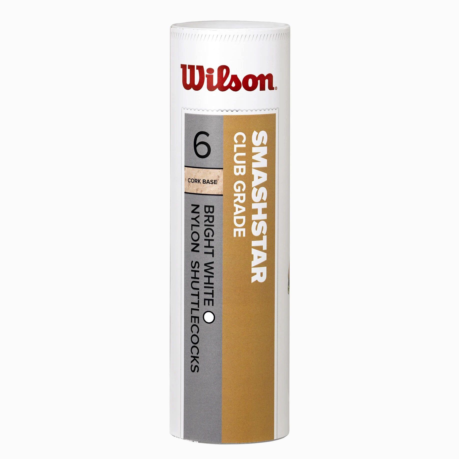 Lotki syntetyczne do badmintona Wilson Smashstar 6 szt