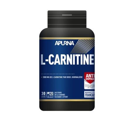 Słoik 120 kapsułek Apurna L-Carnitine