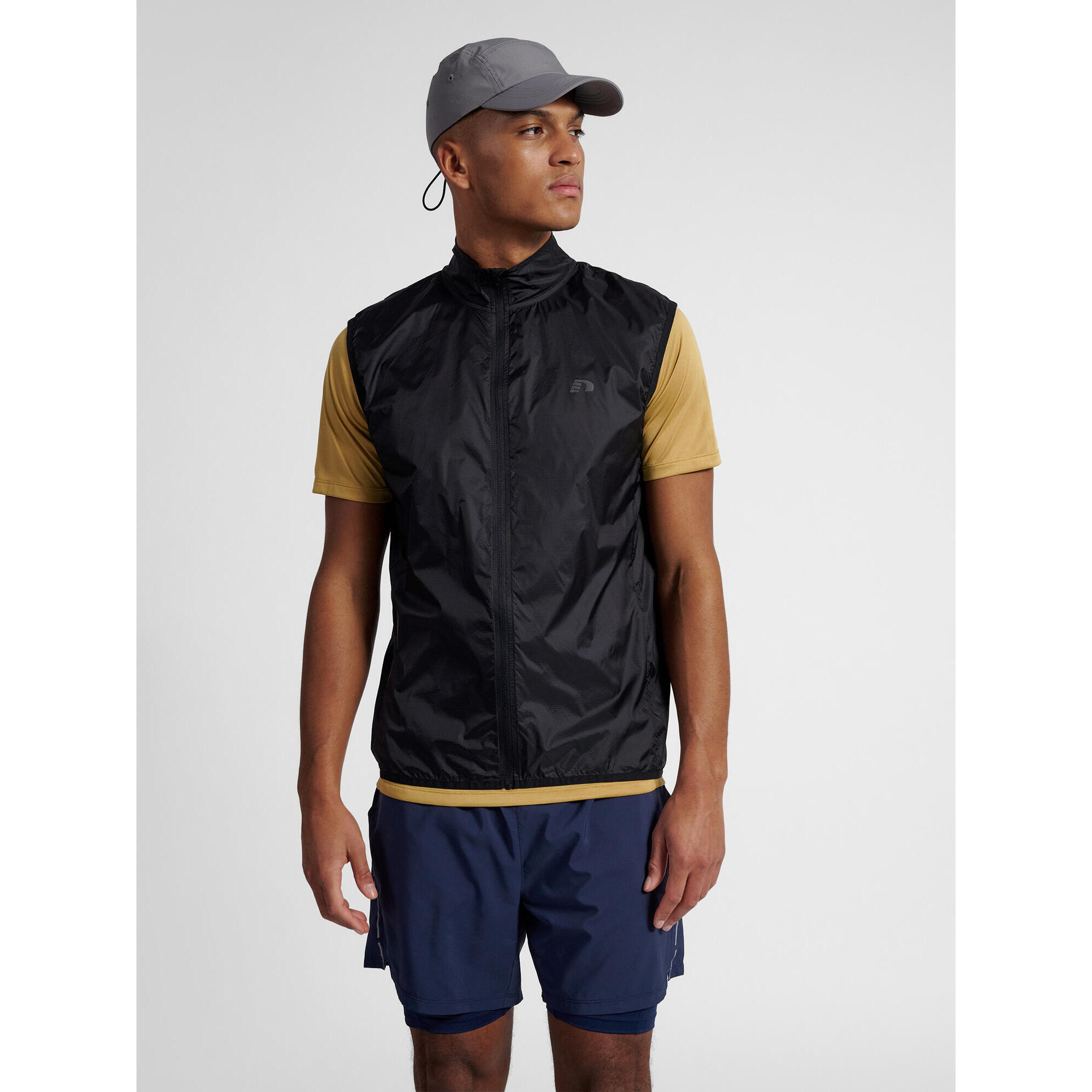 Składana, bezrękawnikowa kurtka nieprzemakalna Newline