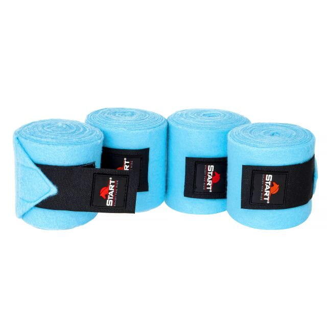 Bandaże polarowe, owijki dla konia na nogi Start op4szt, długość 3m