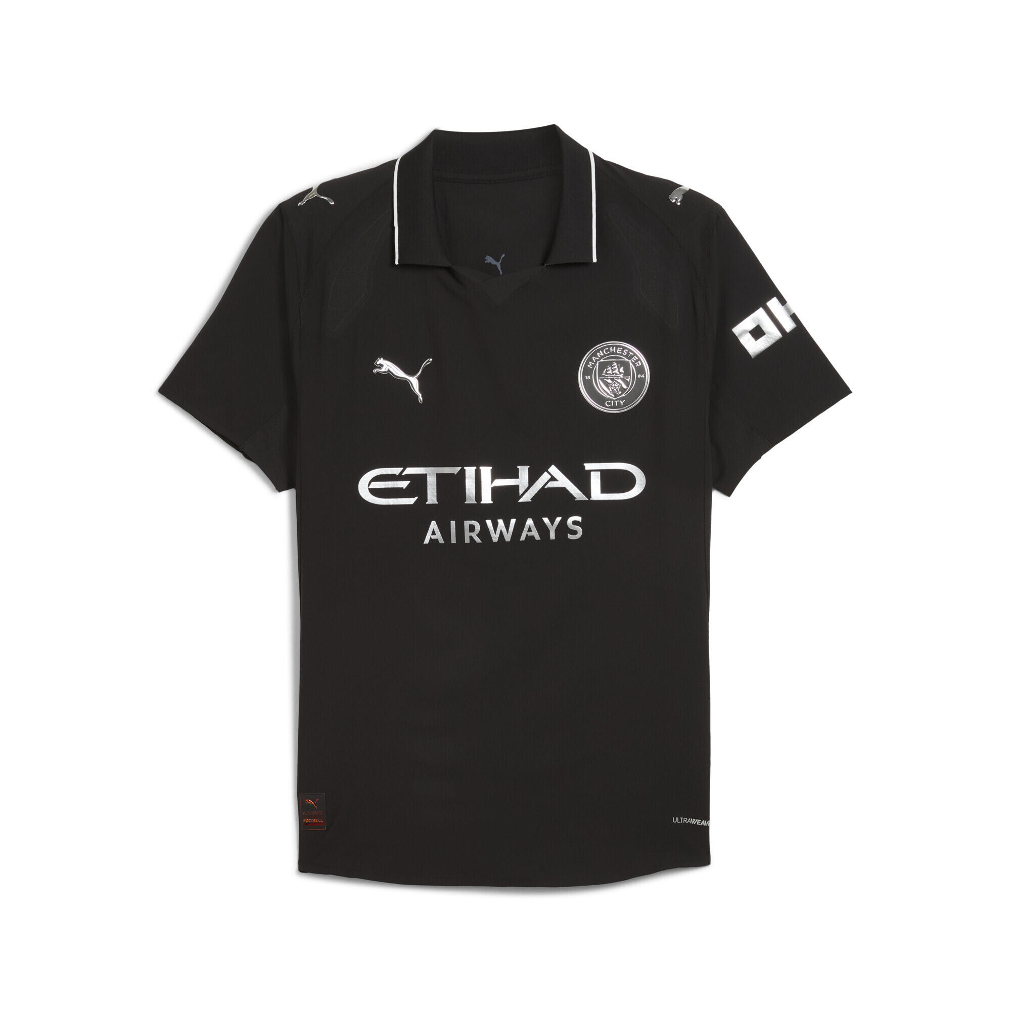 Męska koszulka wyjazdowa authentic Manchester City 25/26 PUMA Black