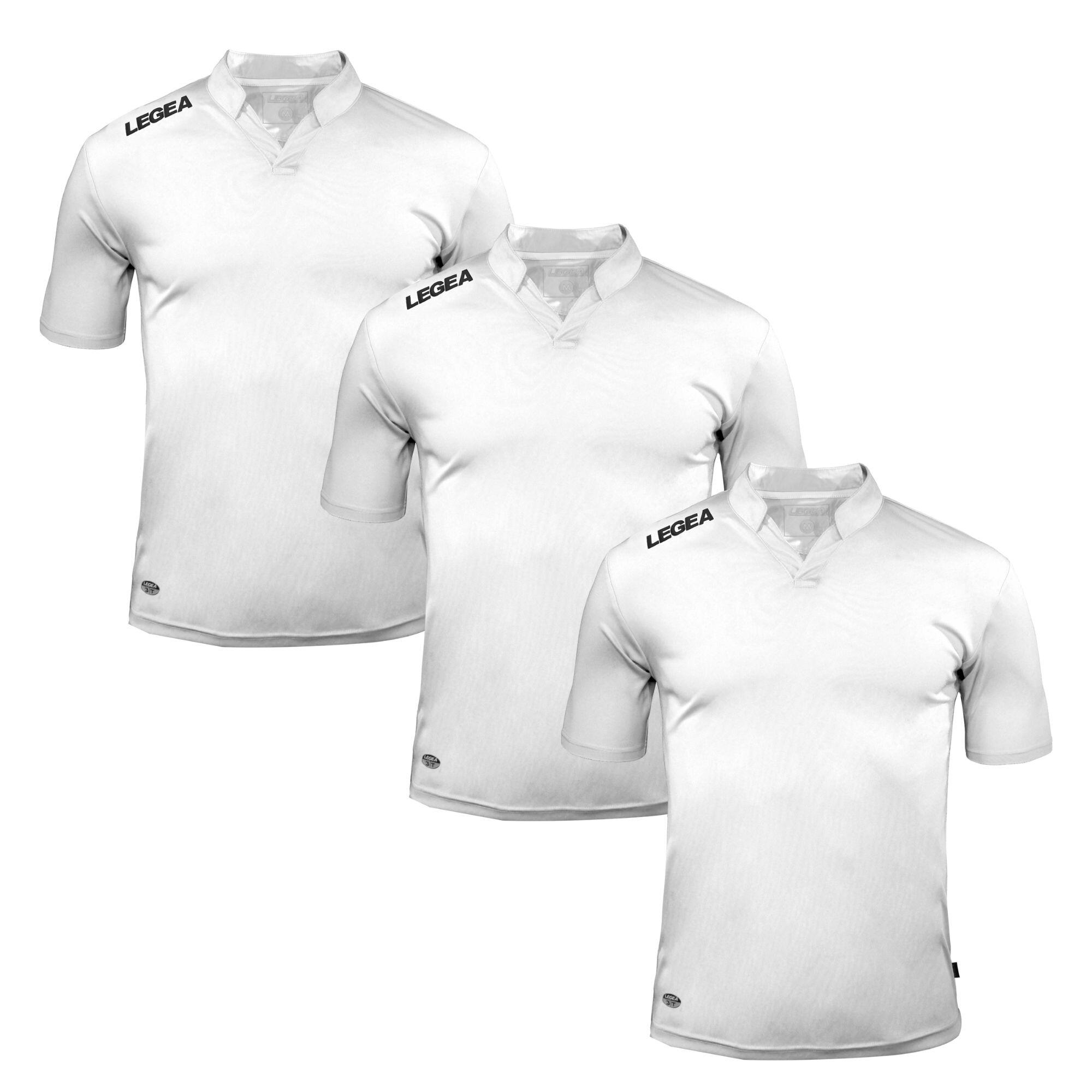 3 koszulki piłkarskie AJACCIO białe