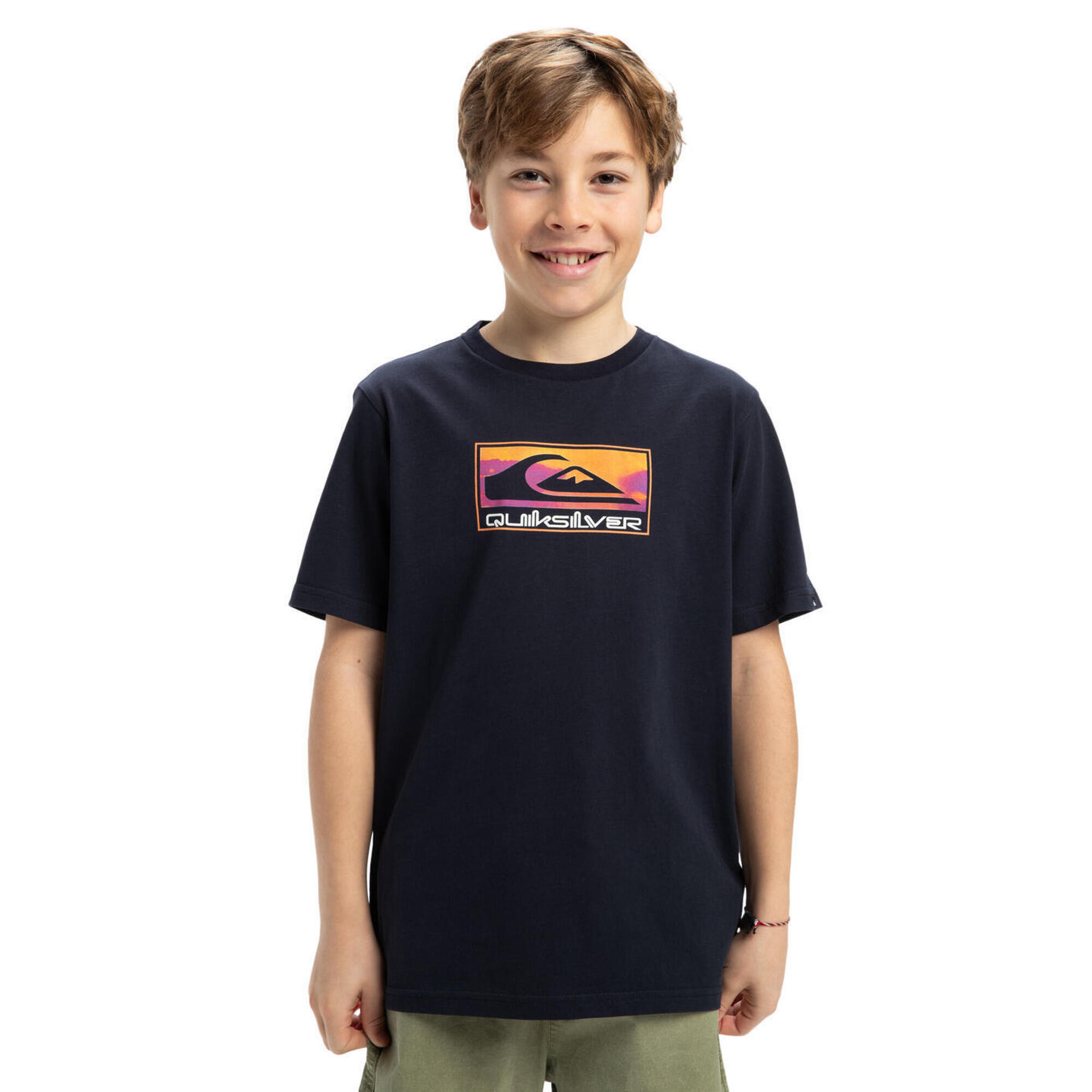 Koszulka z krótkim rękawem dla Chłopcy EV GRADIENT BOX