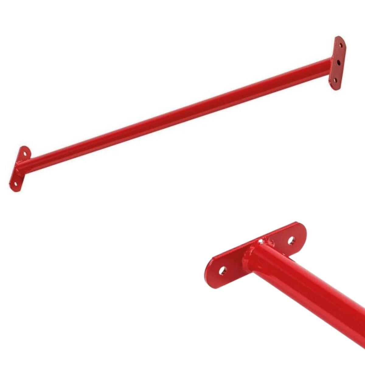 Metalowy drążek 90 cm - czerwony